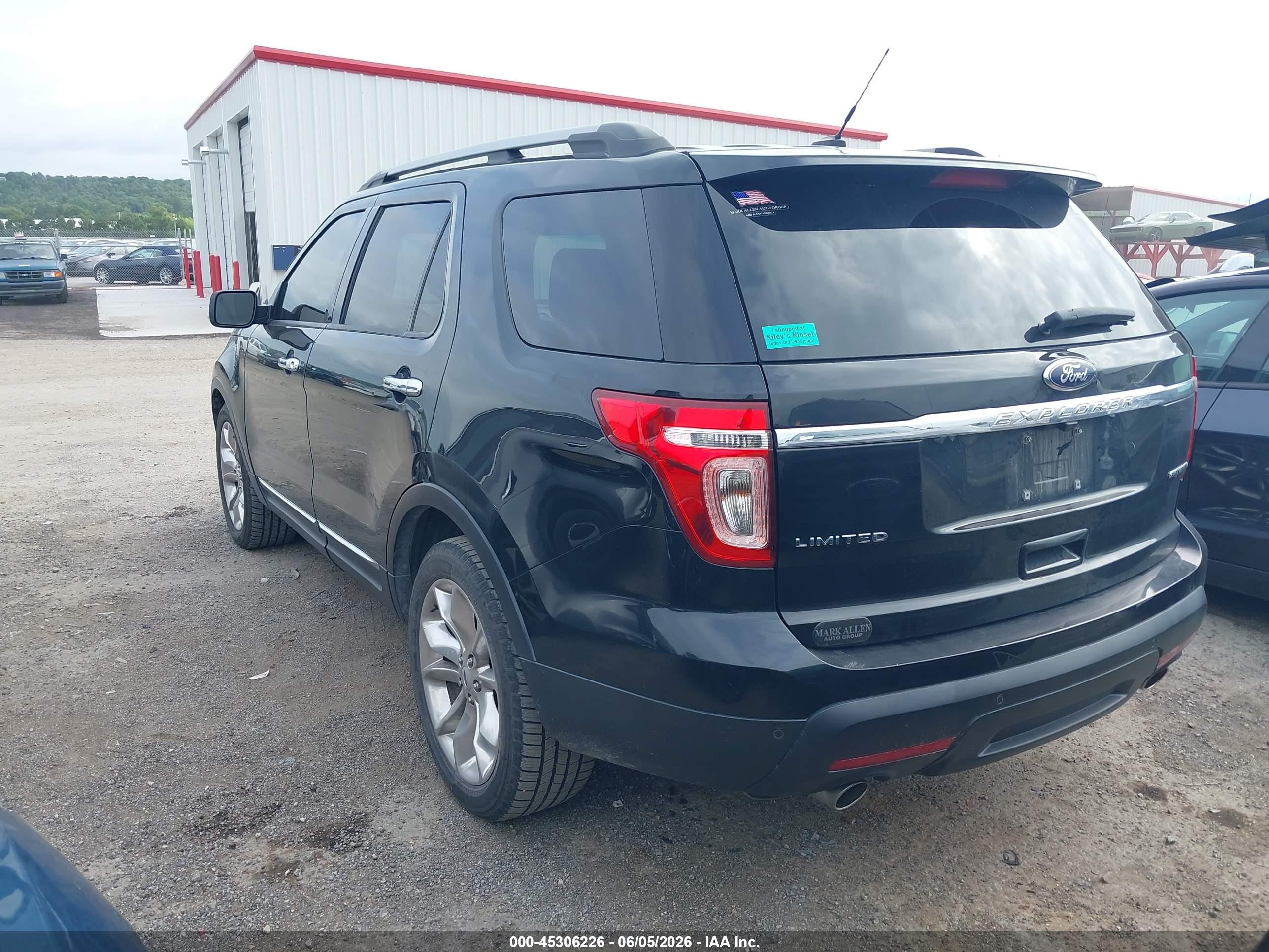 2013 Ford Explorer Limited Black vin: 1FM5K7F84DGA74973