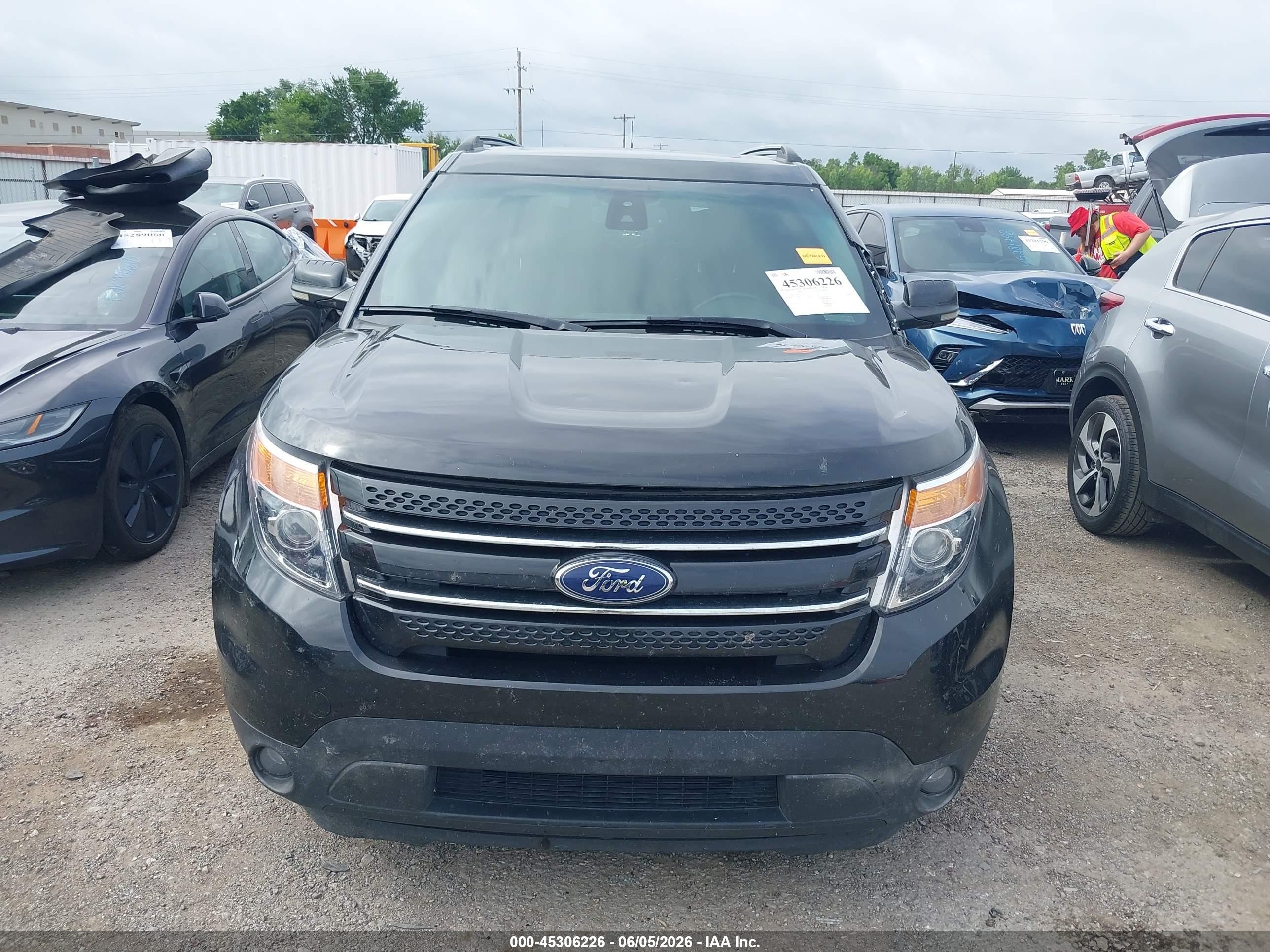 2013 Ford Explorer Limited Black vin: 1FM5K7F84DGA74973