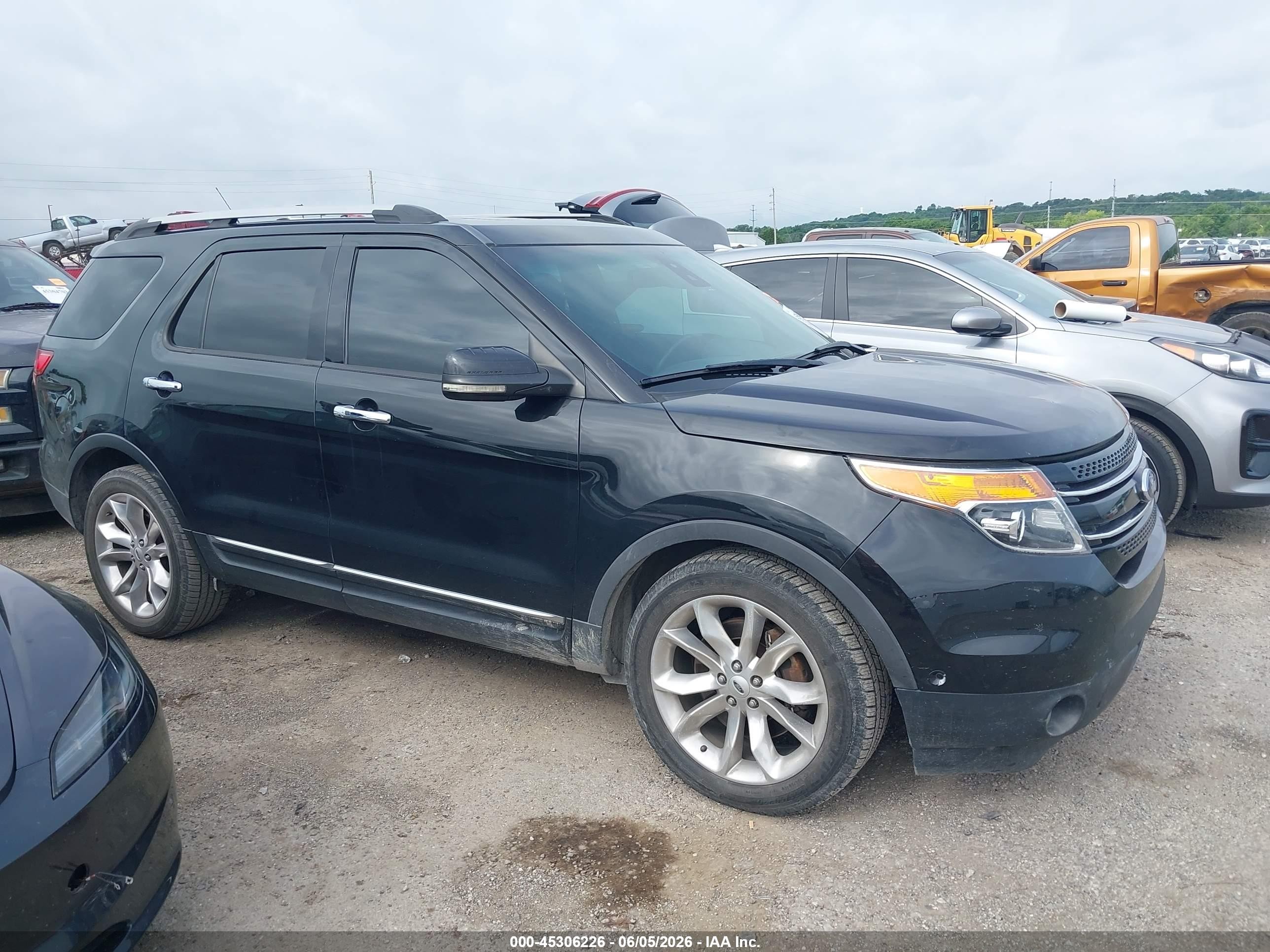 2013 Ford Explorer Limited Black vin: 1FM5K7F84DGA74973