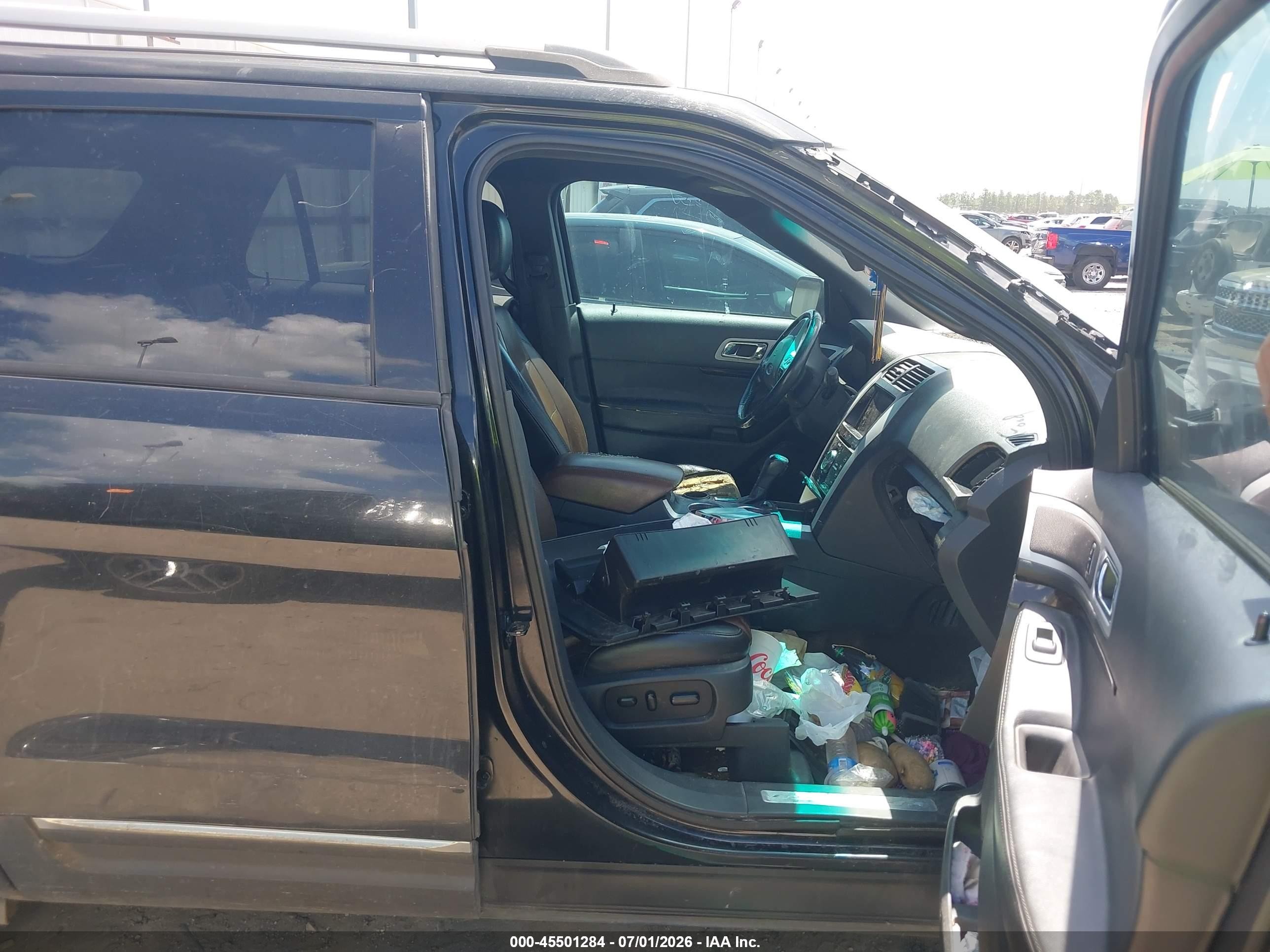 2013 Ford Explorer Limited Black vin: 1FM5K7F84DGB77424