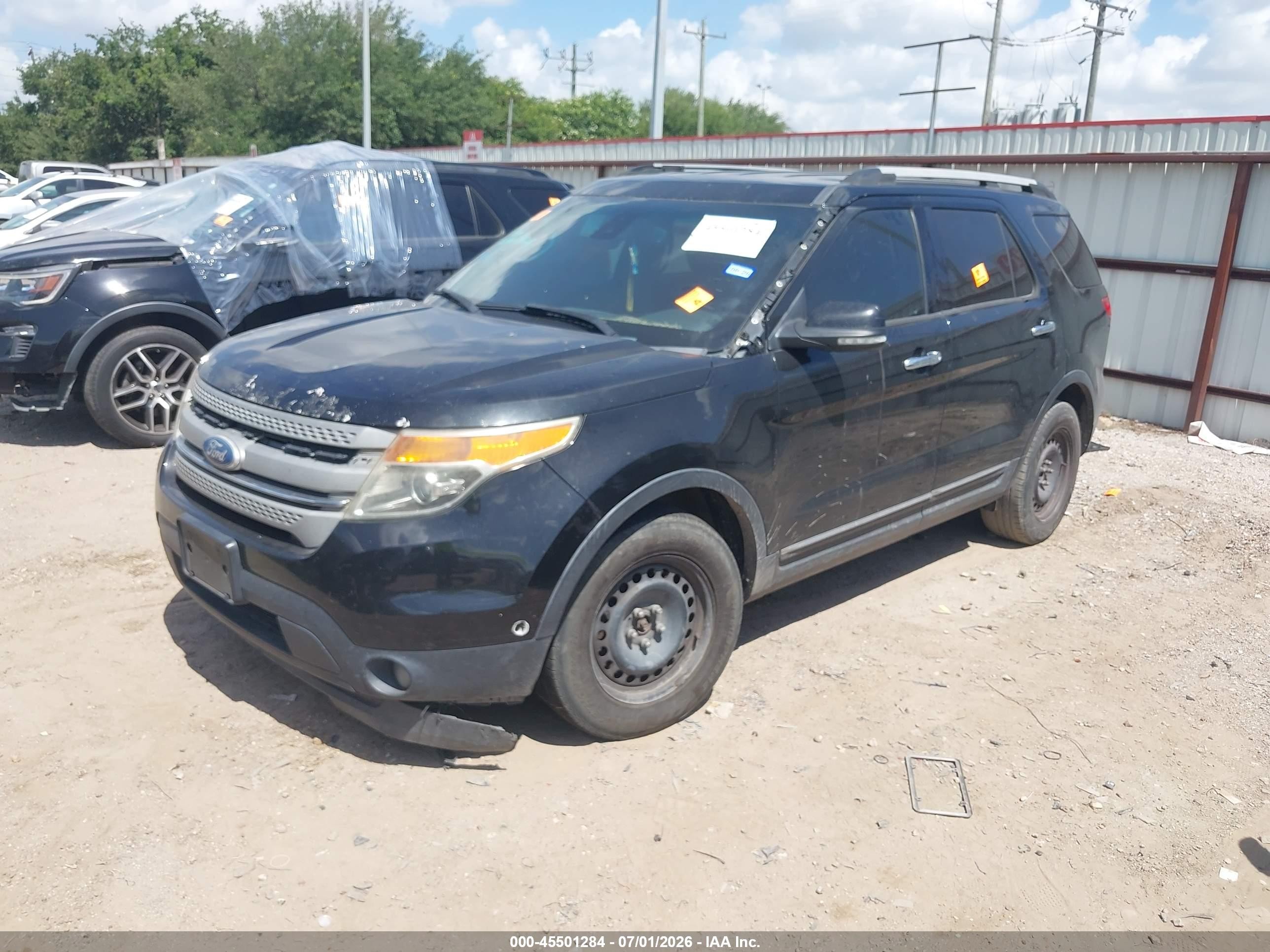 2013 Ford Explorer Limited Black vin: 1FM5K7F84DGB77424