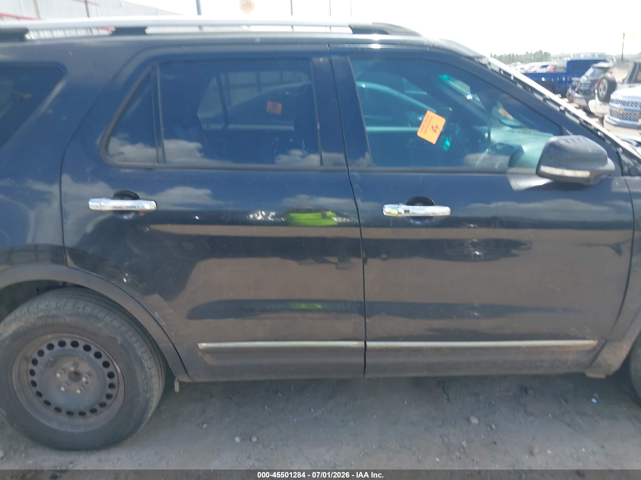 2013 Ford Explorer Limited Black vin: 1FM5K7F84DGB77424