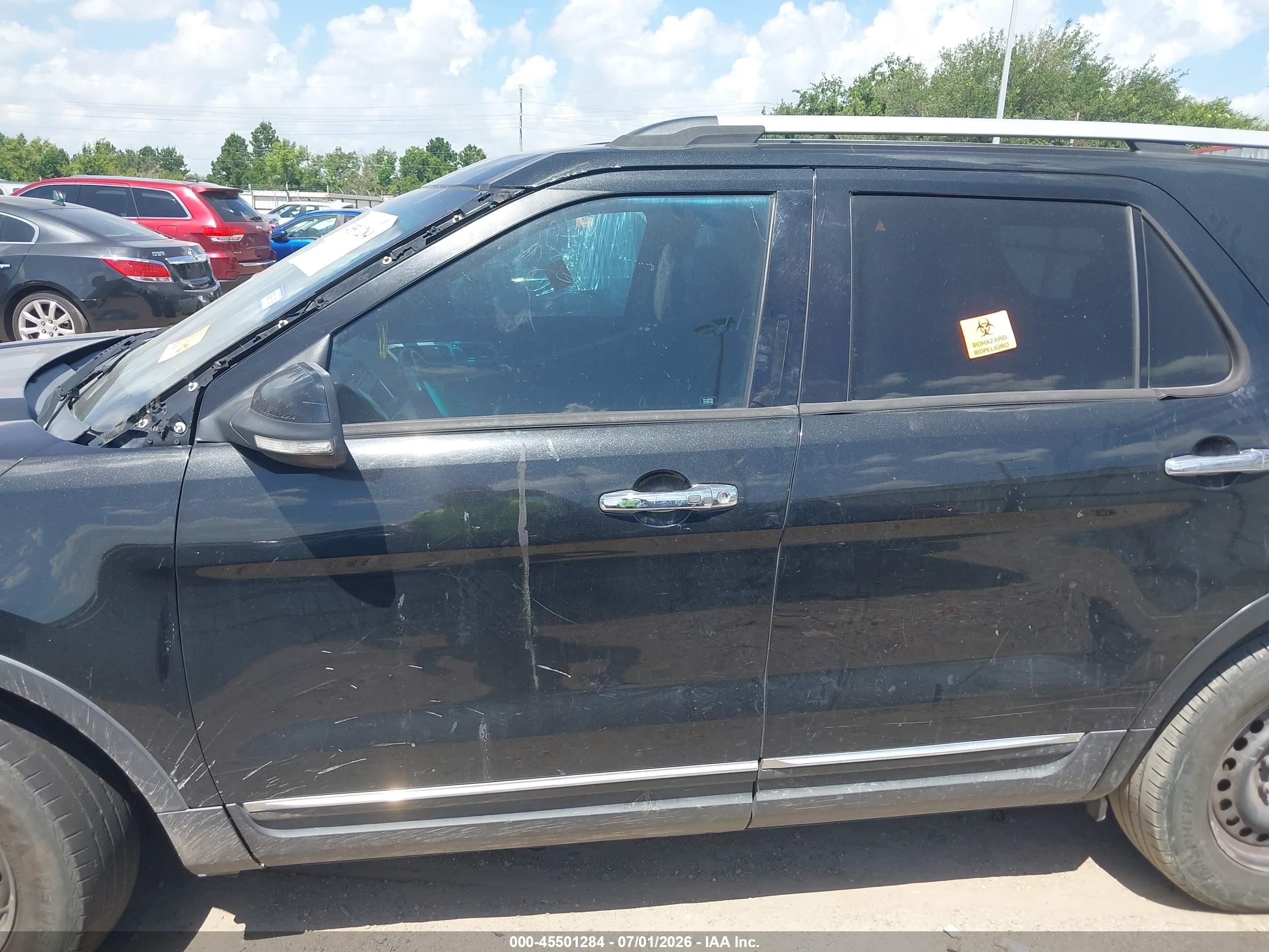 2013 Ford Explorer Limited Black vin: 1FM5K7F84DGB77424