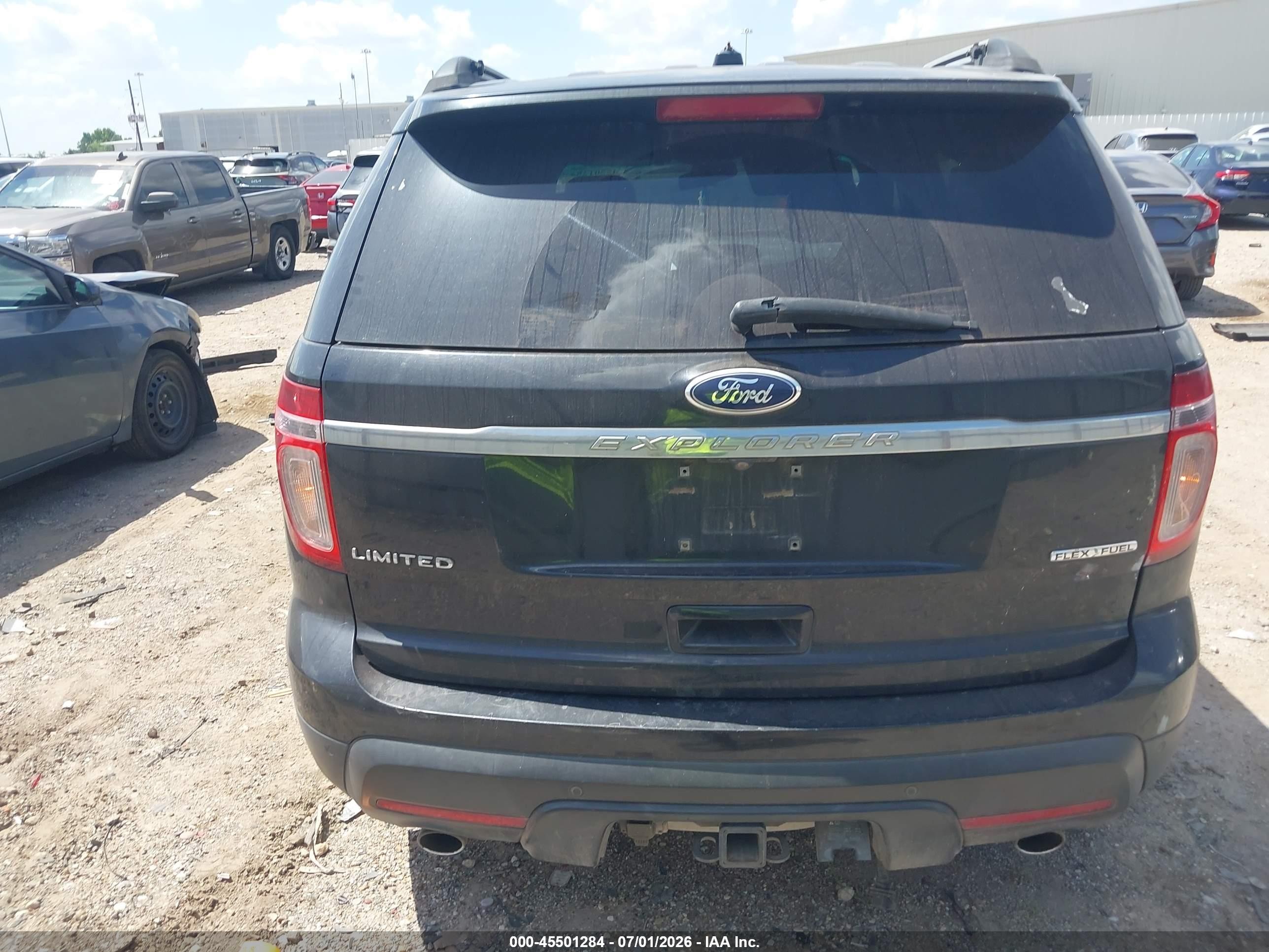 2013 Ford Explorer Limited Black vin: 1FM5K7F84DGB77424