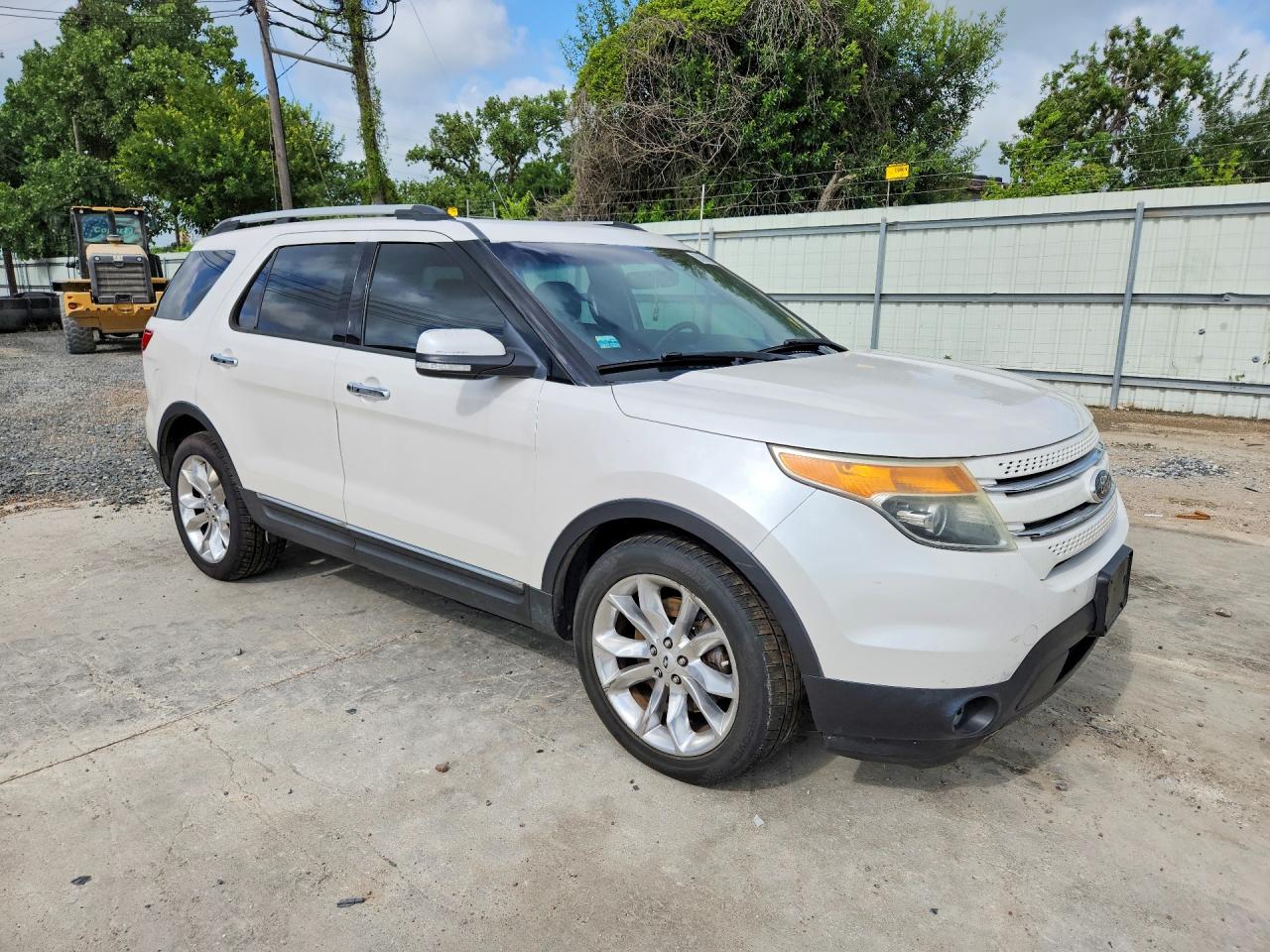 2013 Ford Explorer Limited White vin: 1FM5K7F84DGB83269