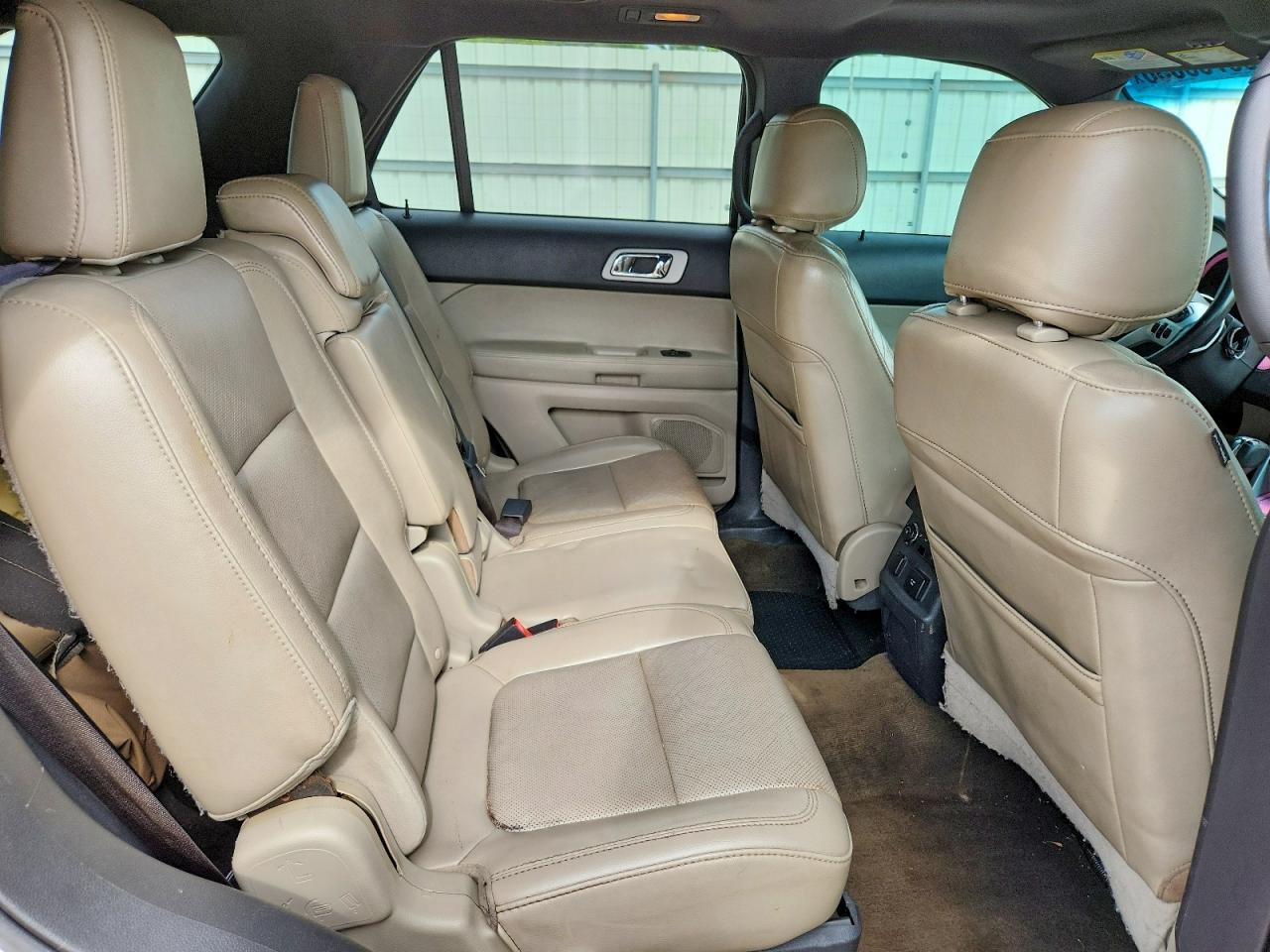 2013 Ford Explorer Limited White vin: 1FM5K7F84DGB83269