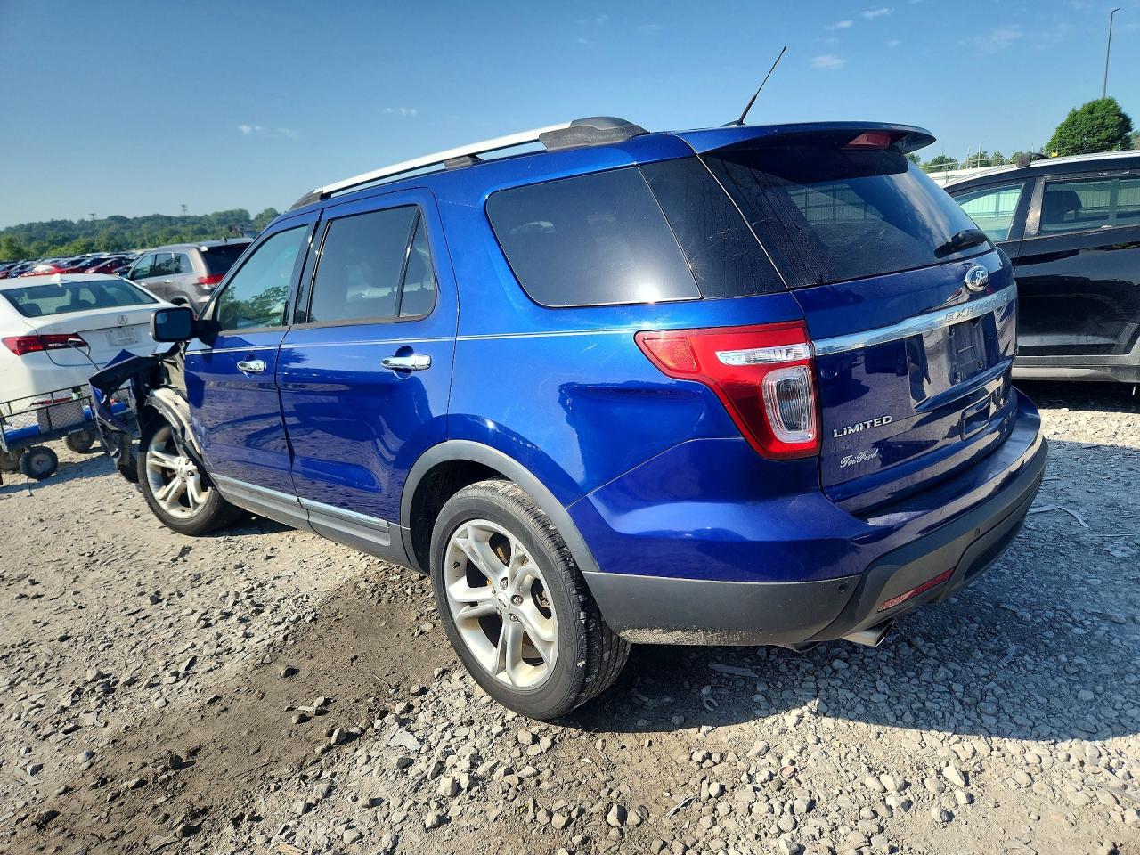 2013 Ford Explorer Limited Blue vin: 1FM5K7F84DGC06646