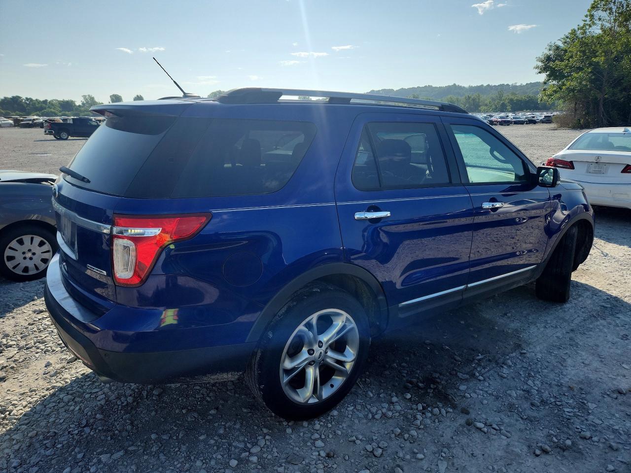 2013 Ford Explorer Limited Blue vin: 1FM5K7F84DGC06646