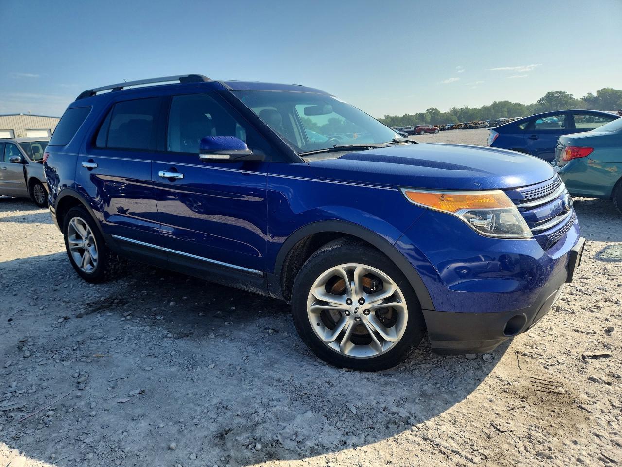 2013 Ford Explorer Limited Blue vin: 1FM5K7F84DGC06646