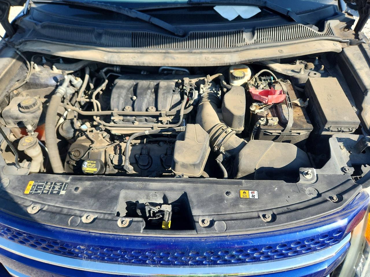 2013 Ford Explorer Limited Blue vin: 1FM5K7F84DGC06646