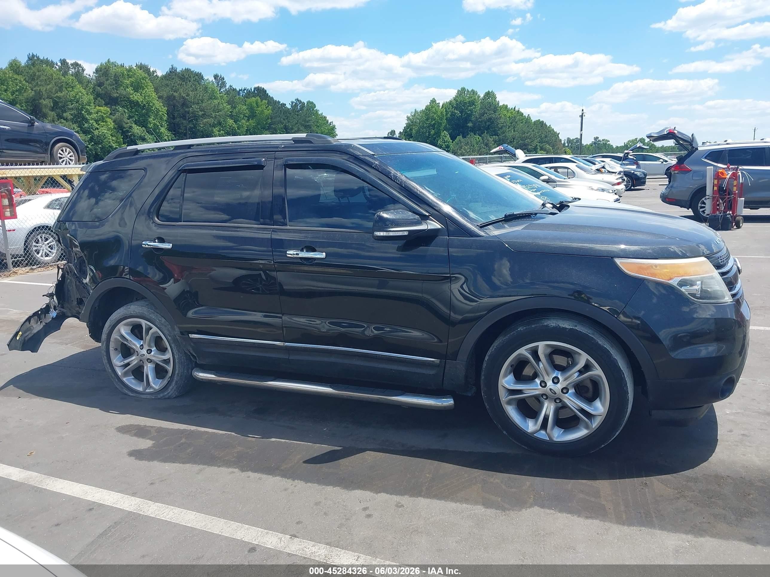 2013 Ford Explorer Limited Black vin: 1FM5K7F84DGC06730