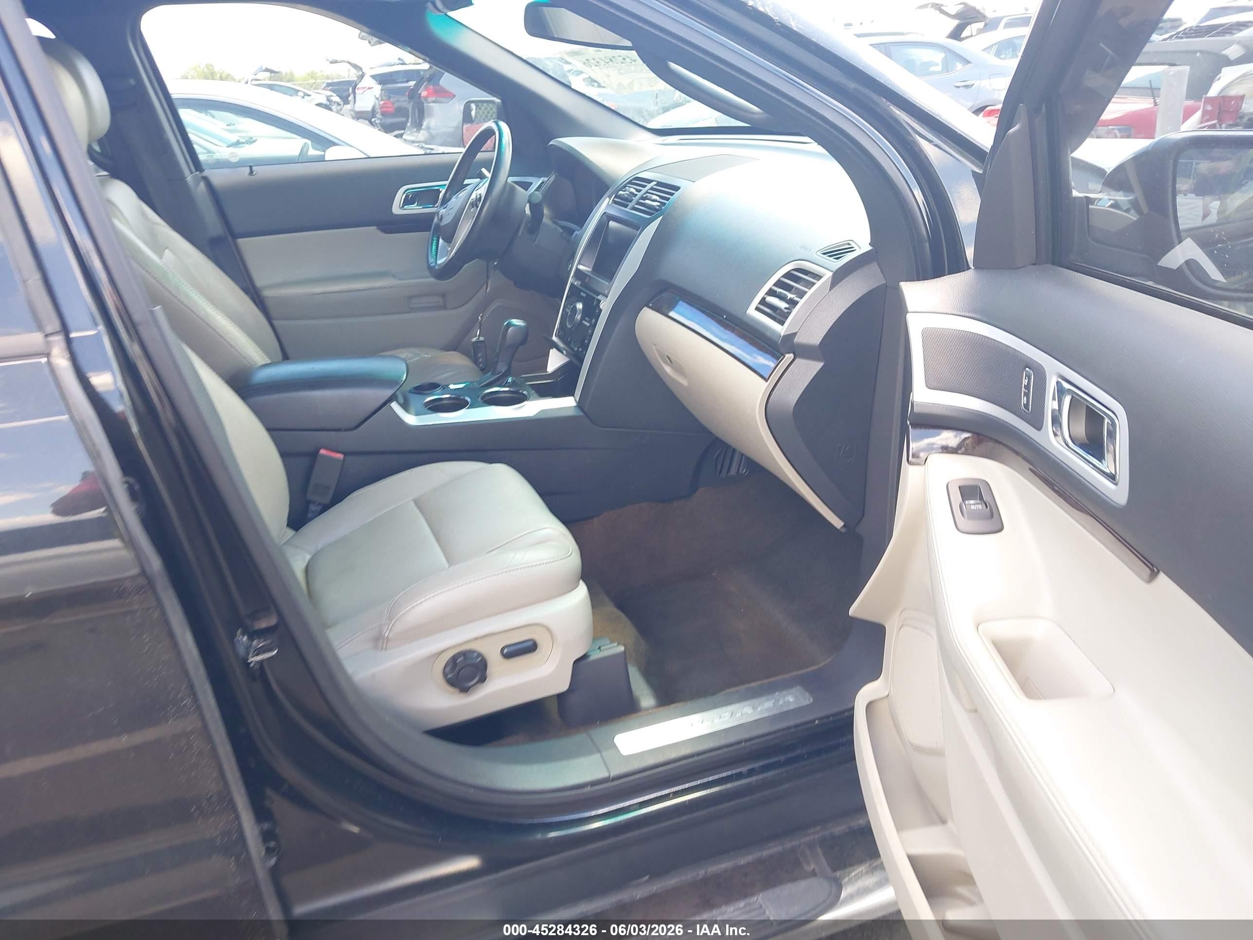 2013 Ford Explorer Limited Black vin: 1FM5K7F84DGC06730