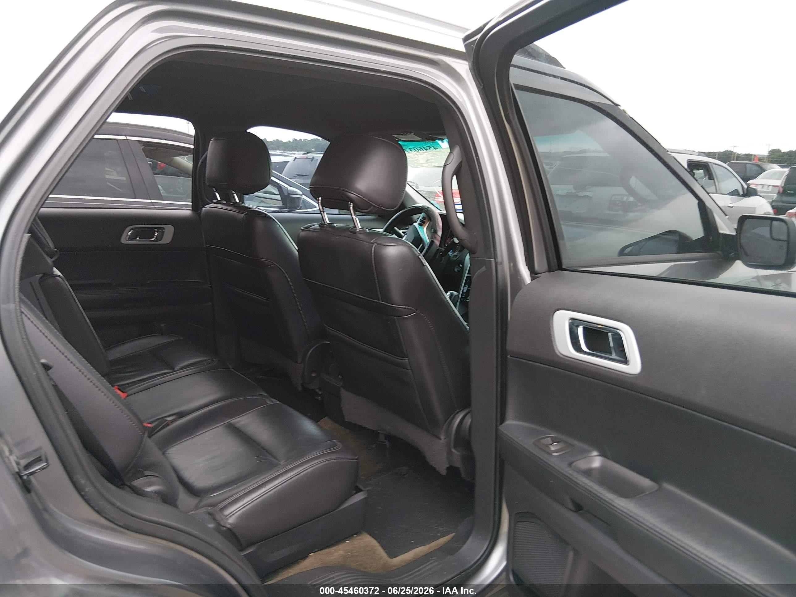 2013 Ford Explorer Limited Gray vin: 1FM5K7F84DGC16772