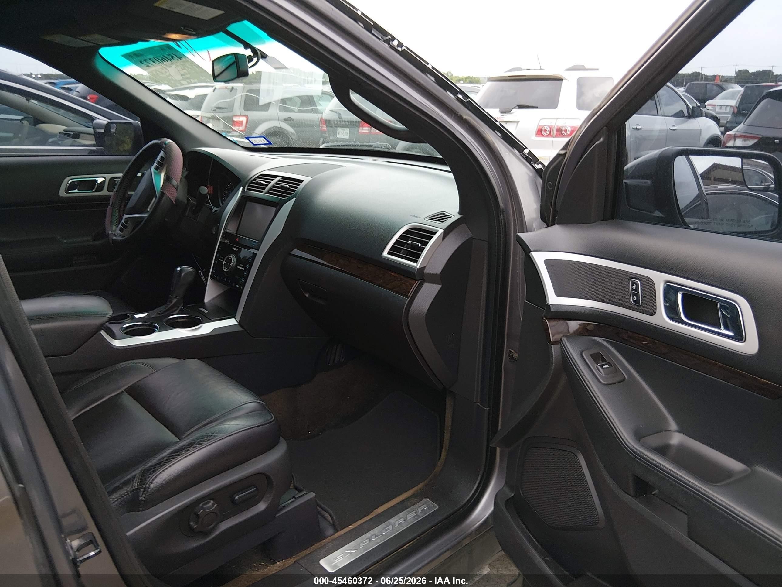 2013 Ford Explorer Limited Gray vin: 1FM5K7F84DGC16772