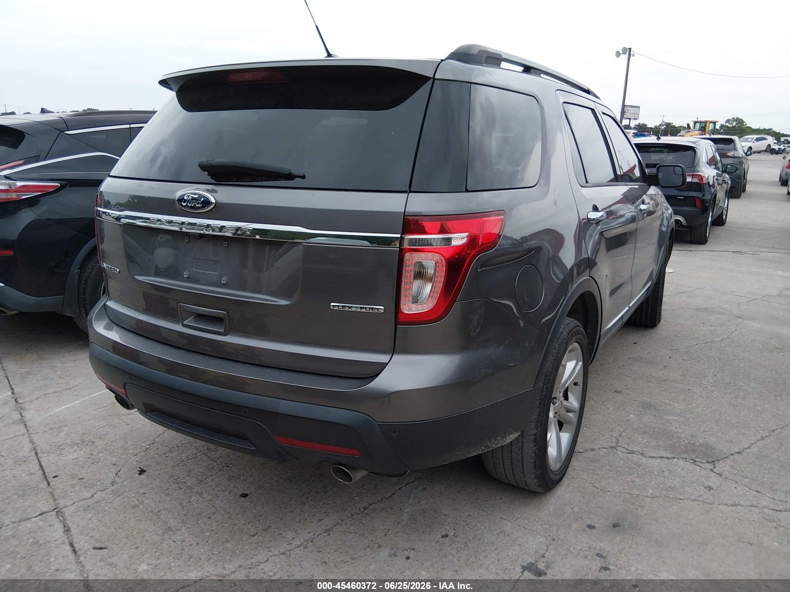 2013 Ford Explorer Limited Gray vin: 1FM5K7F84DGC16772
