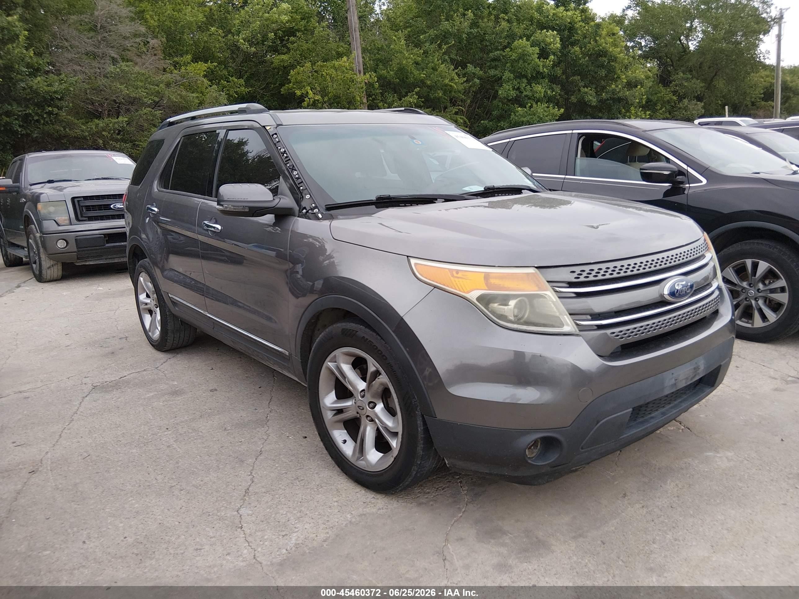 2013 Ford Explorer Limited Gray vin: 1FM5K7F84DGC16772