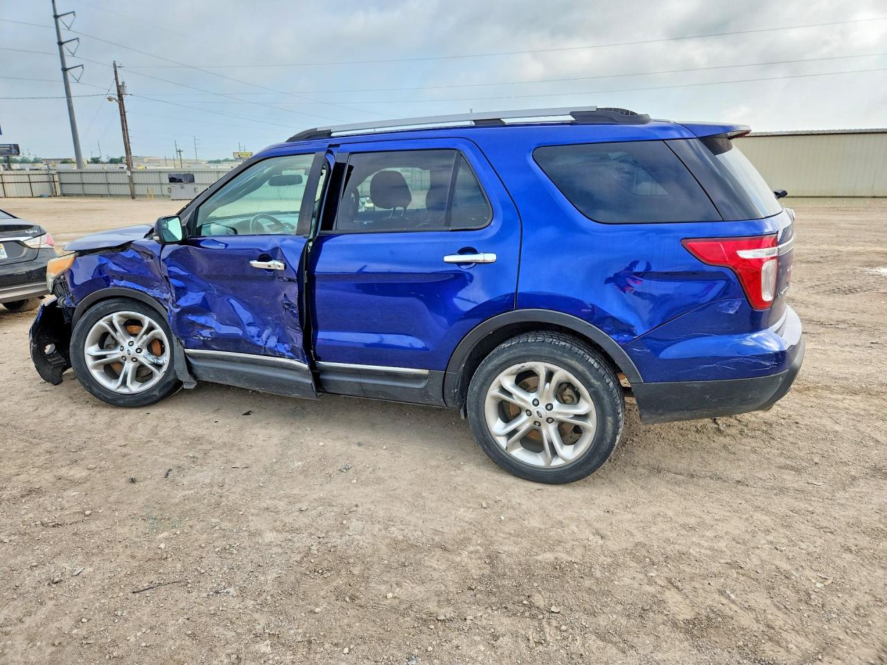 2013 Ford Explorer Limited Blue vin: 1FM5K7F84DGC25472
