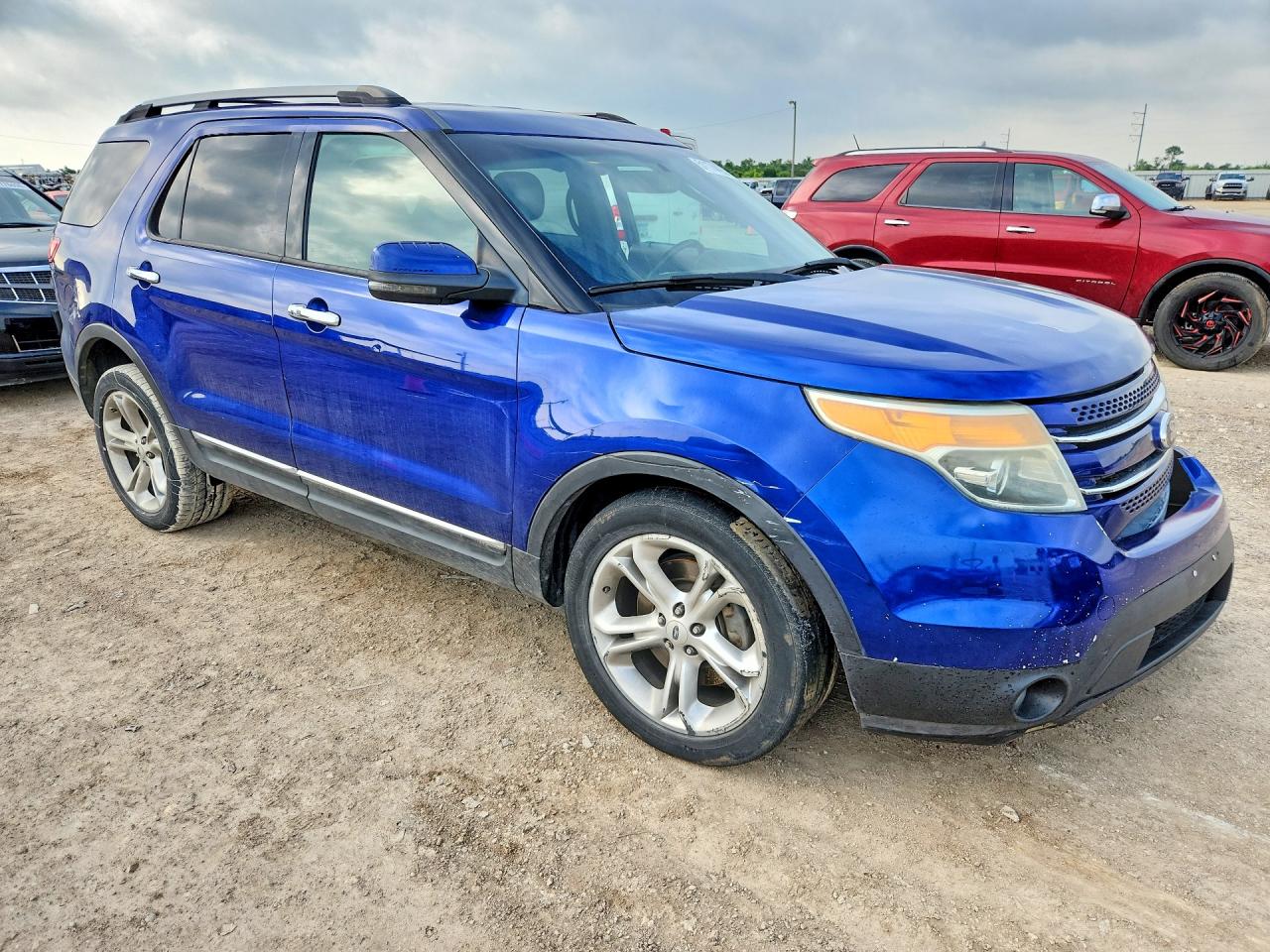 2013 Ford Explorer Limited Blue vin: 1FM5K7F84DGC25472