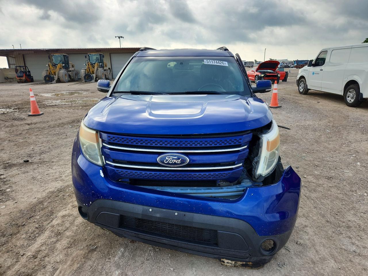 2013 Ford Explorer Limited Blue vin: 1FM5K7F84DGC25472