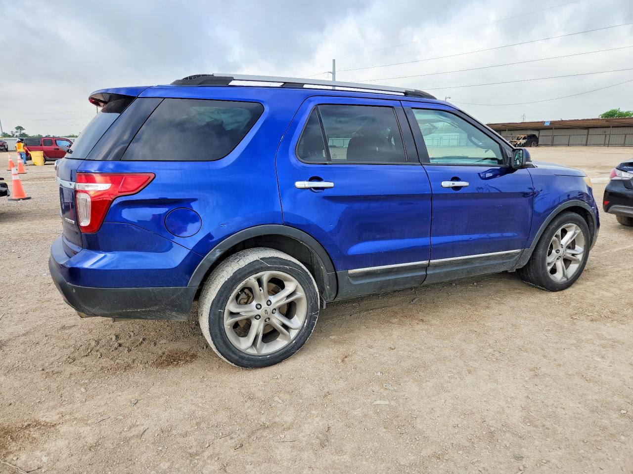 2013 Ford Explorer Limited Blue vin: 1FM5K7F84DGC25472