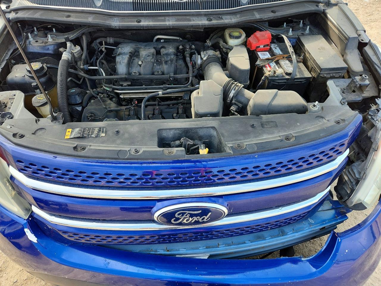 2013 Ford Explorer Limited Blue vin: 1FM5K7F84DGC25472