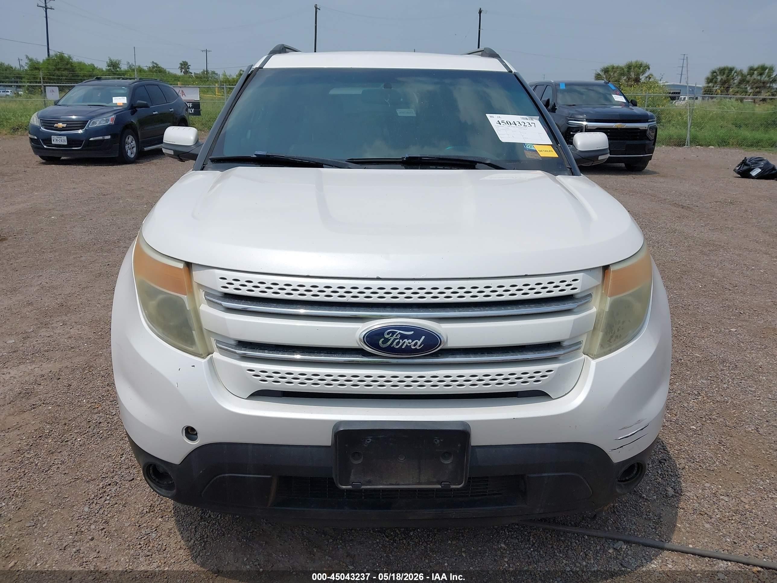 2014 Ford Explorer Limited White vin: 1FM5K7F84EGA81374