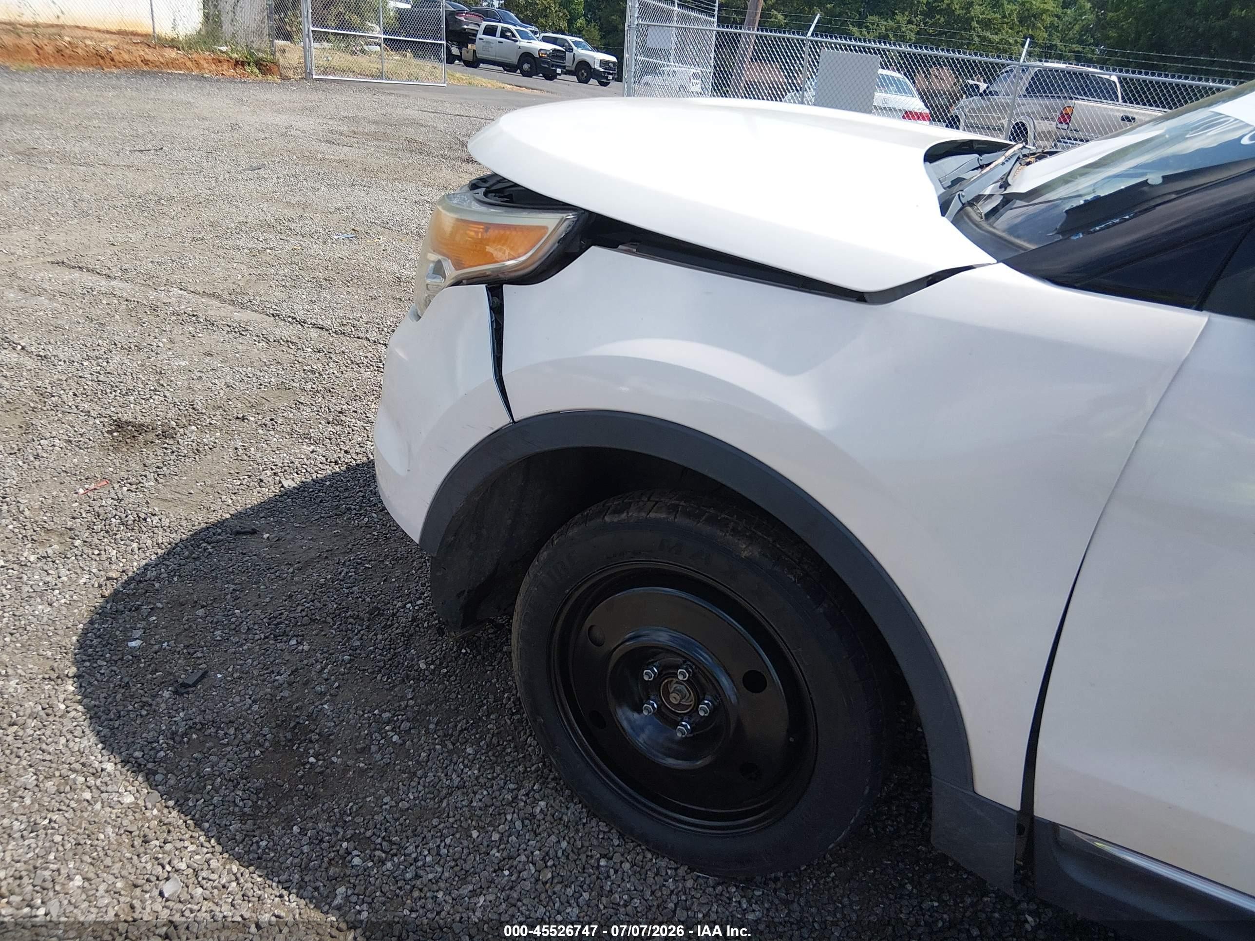 2014 Ford Explorer Limited White vin: 1FM5K7F84EGB09612