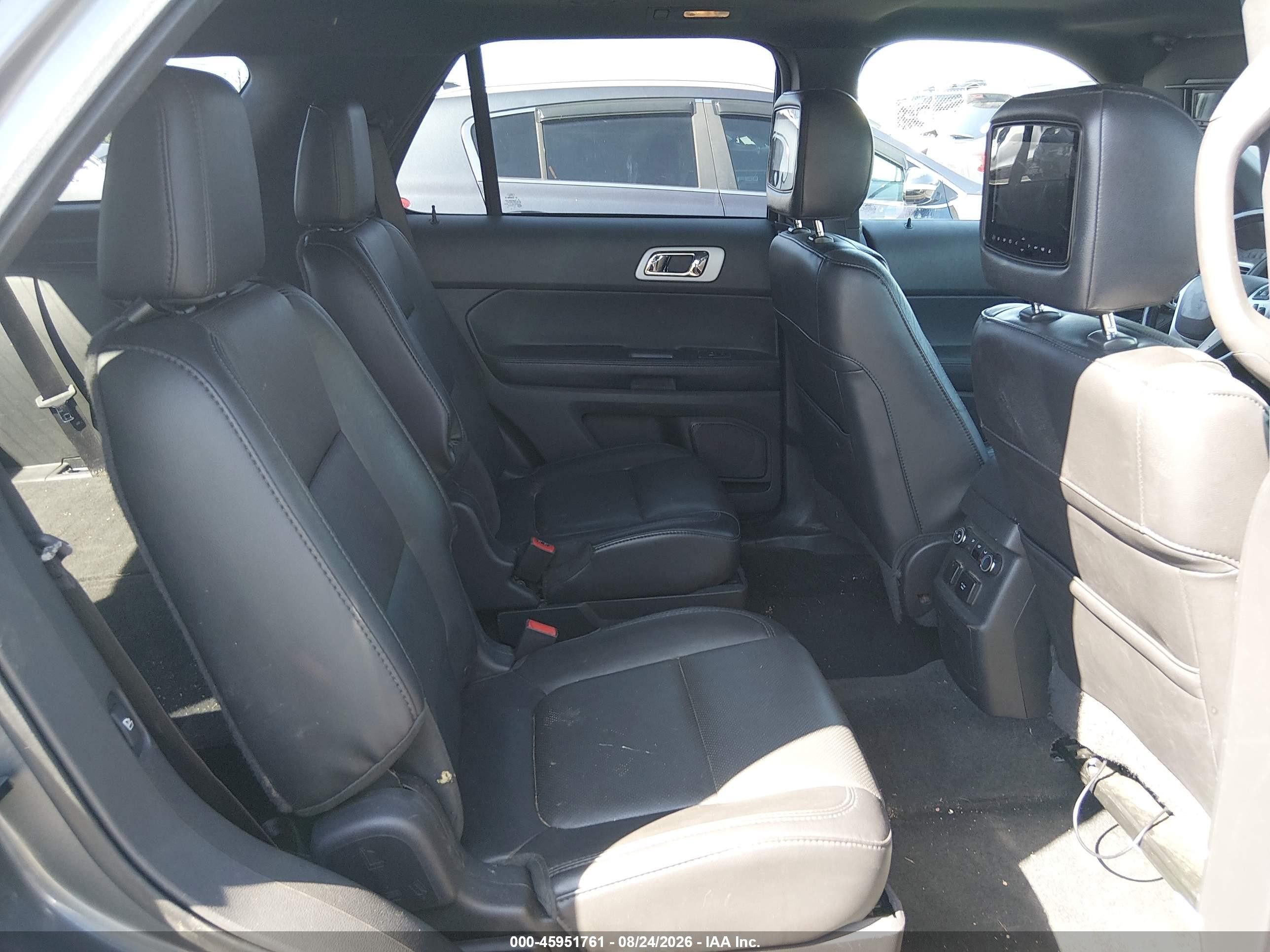 2014 Ford Explorer Limited Gray vin: 1FM5K7F84EGC44248
