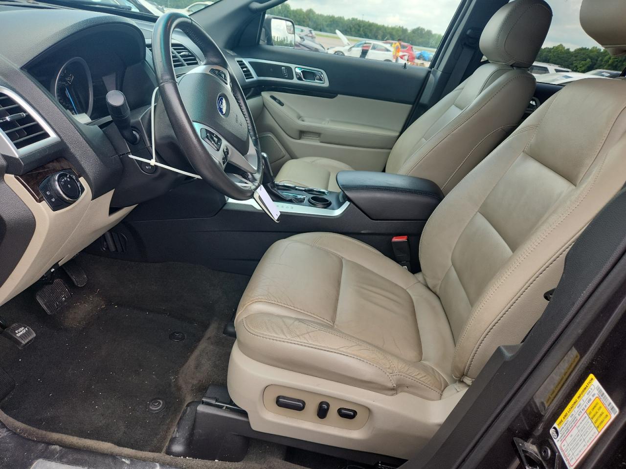 2015 Ford Explorer Limited Gray vin: 1FM5K7F84FGA09463