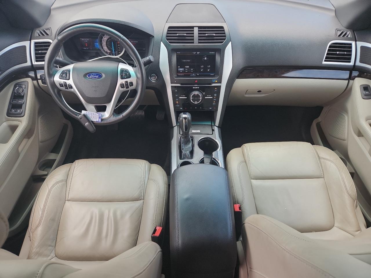 2015 Ford Explorer Limited Gray vin: 1FM5K7F84FGA09463