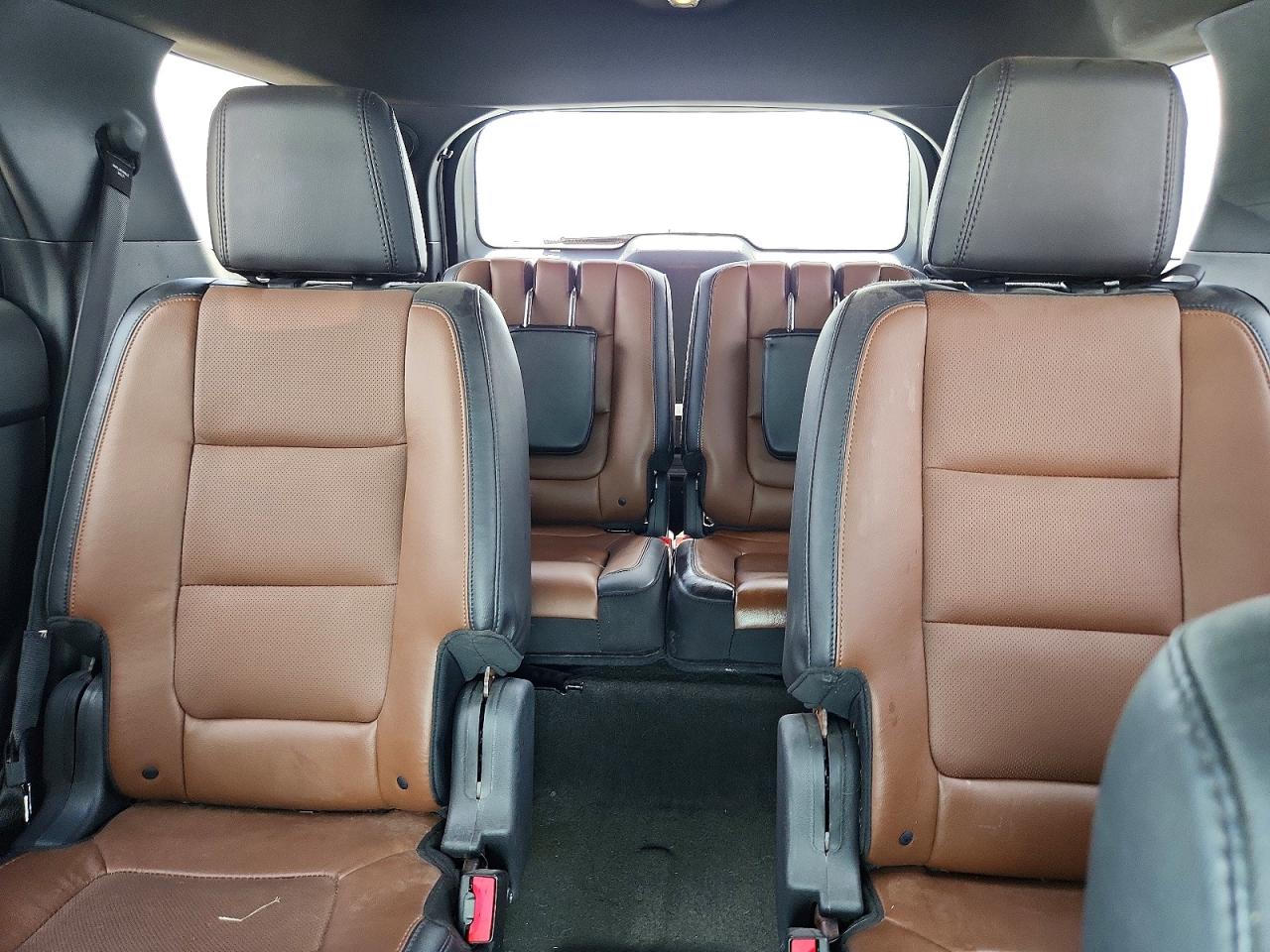 2015 Ford Explorer Limited White vin: 1FM5K7F84FGA85636