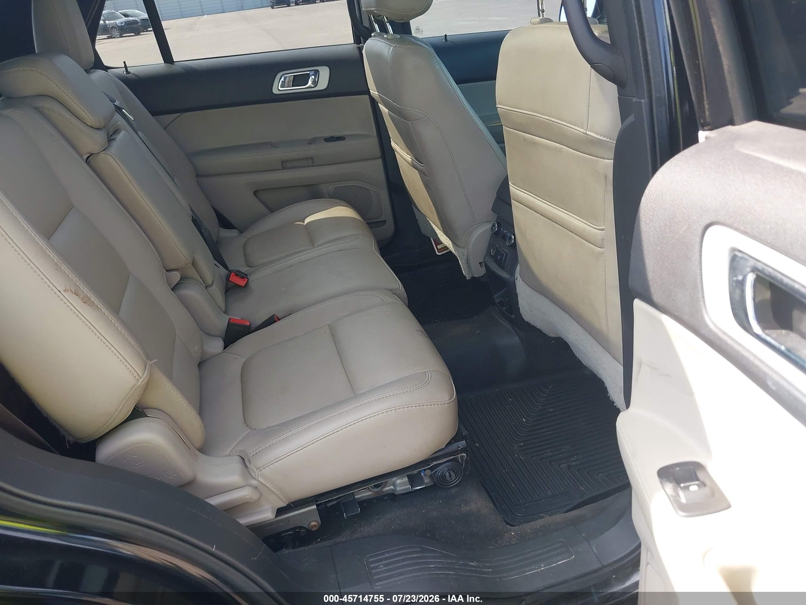 2015 Ford Explorer Limited Black vin: 1FM5K7F84FGB75076