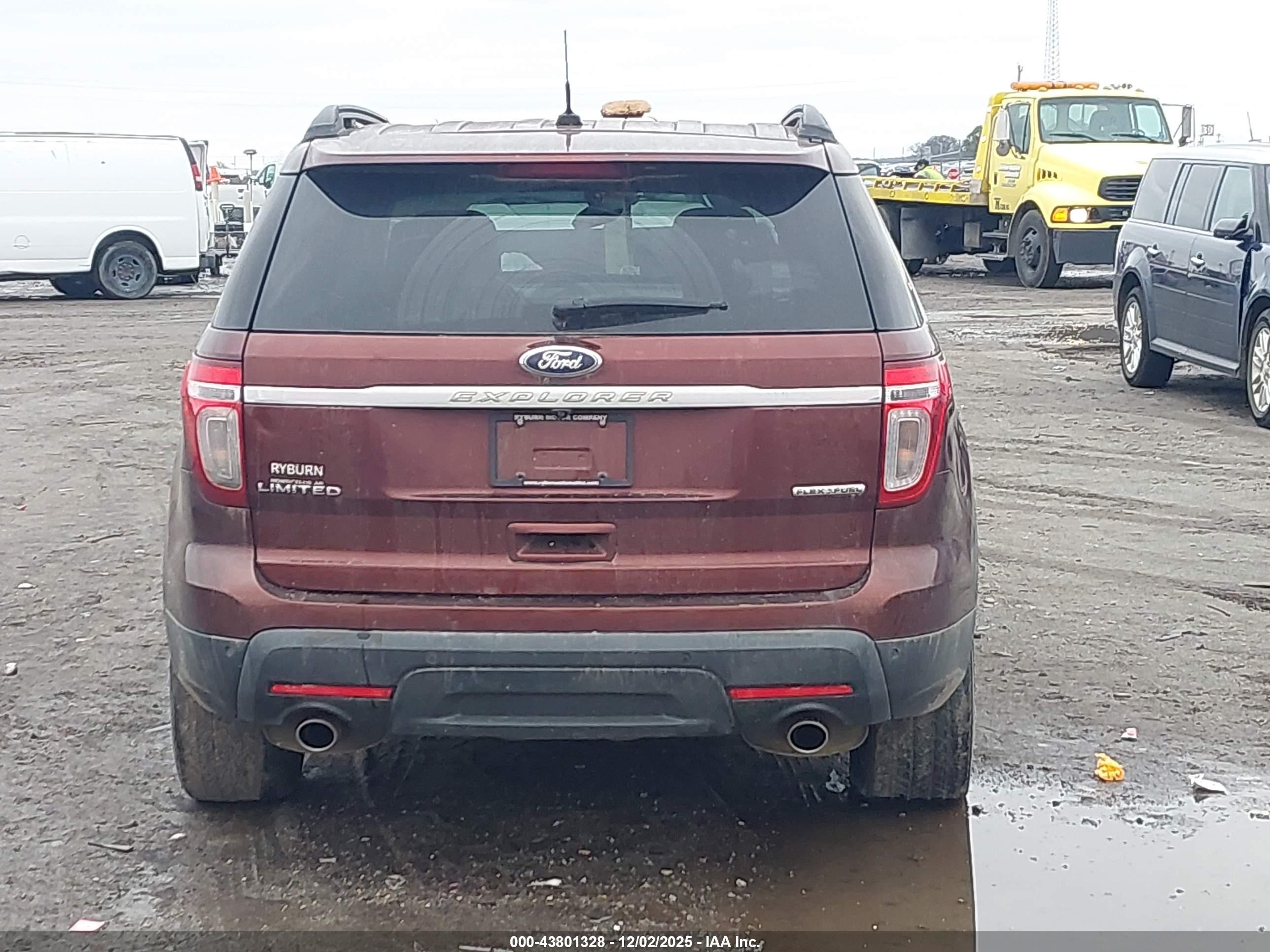 2015 Ford Explorer Limited Коричневый vin: 1FM5K7F84FGB78852