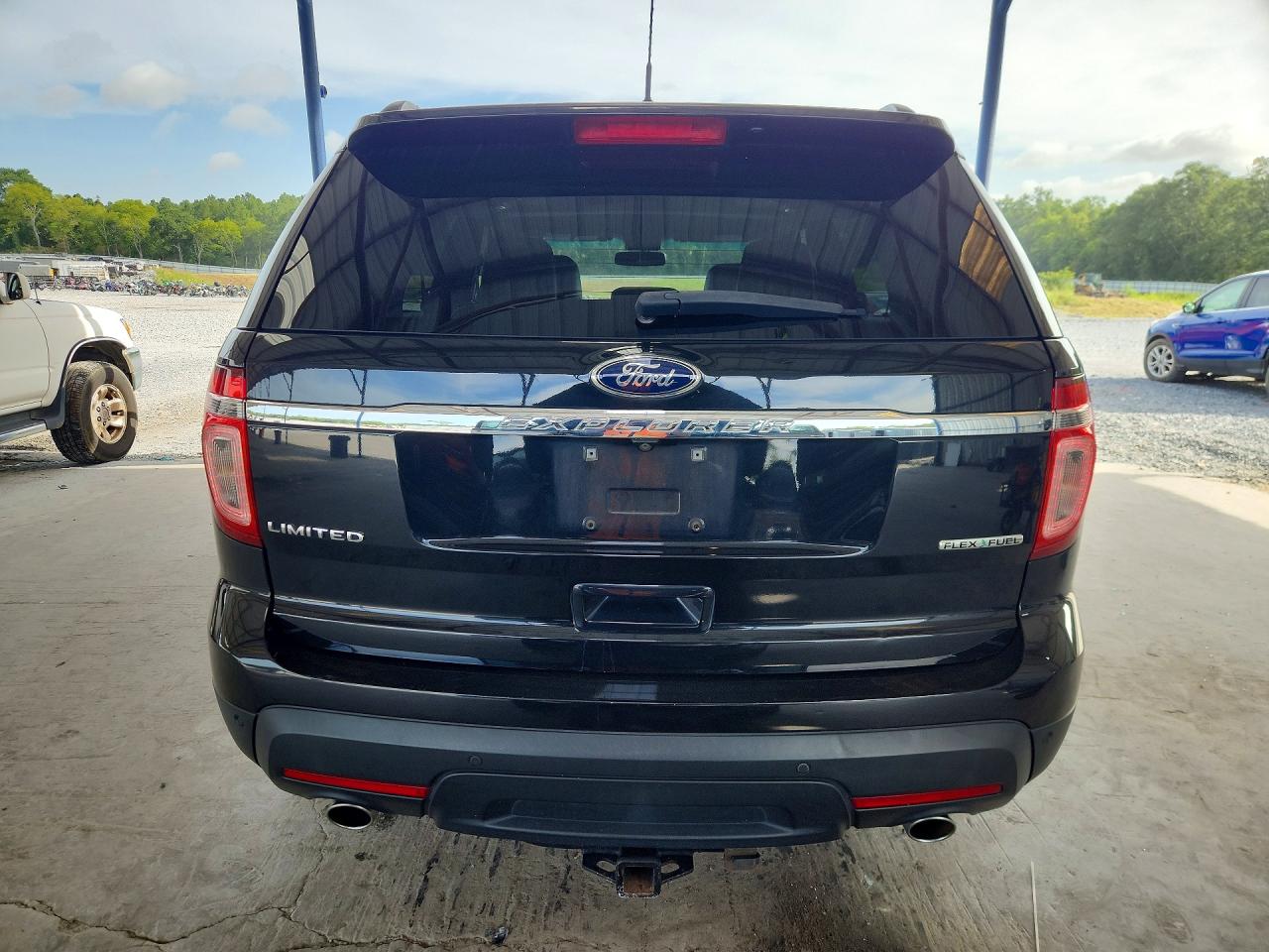 2015 Ford Explorer Limited Черный vin: 1FM5K7F84FGC33400