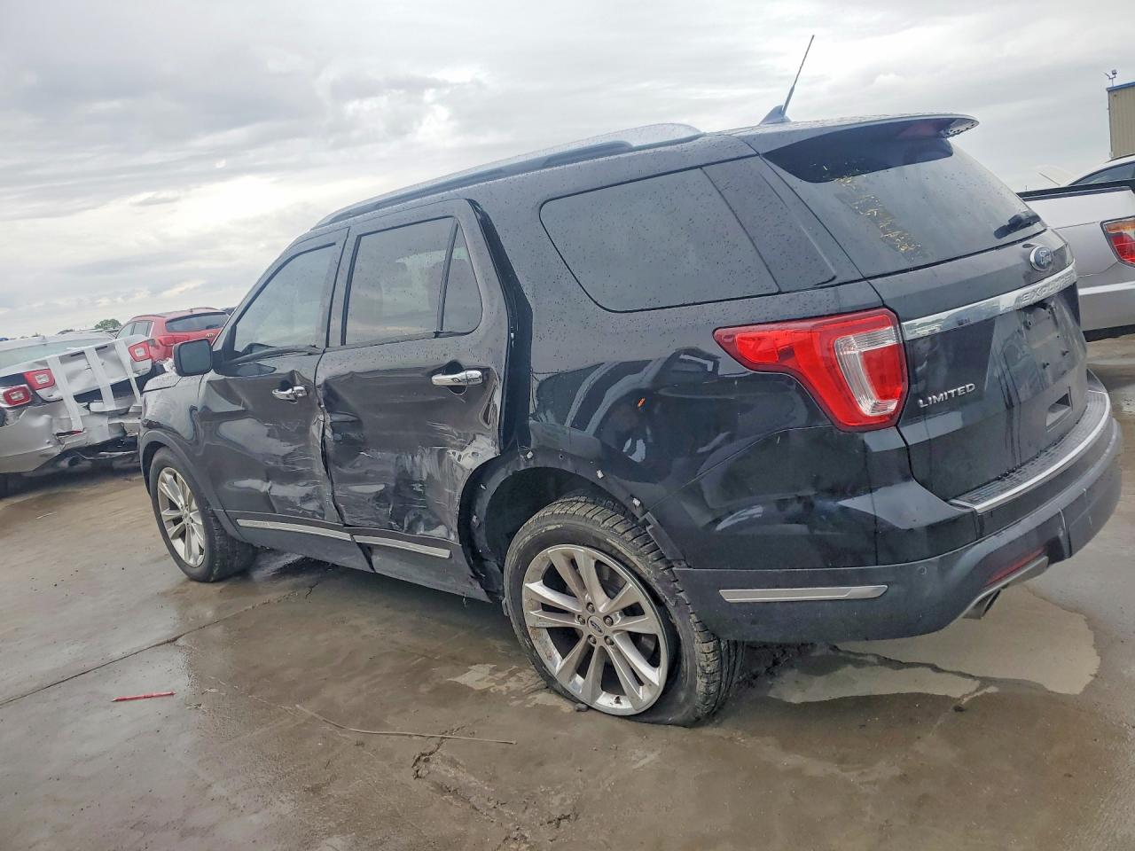 2019 Ford Explorer Limited Black vin: 1FM5K7F84KGA07402