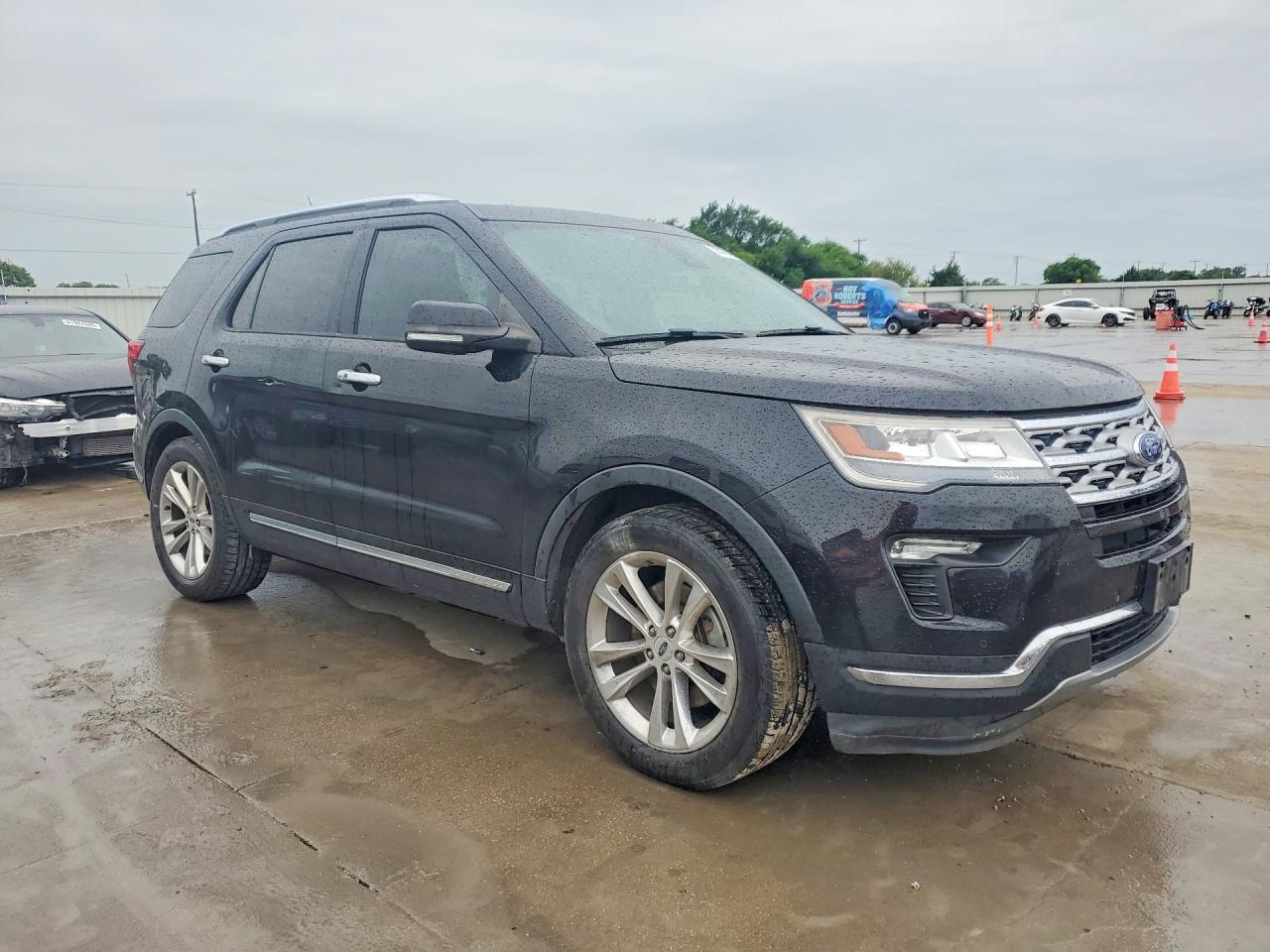 2019 Ford Explorer Limited Black vin: 1FM5K7F84KGA07402