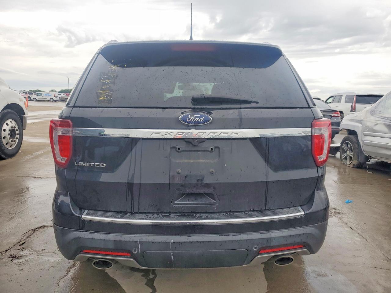 2019 Ford Explorer Limited Black vin: 1FM5K7F84KGA07402