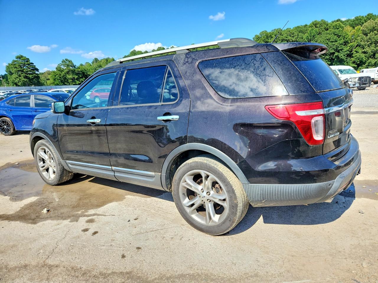 2013 Ford Explorer Limited Brown vin: 1FM5K7F85DGA91796