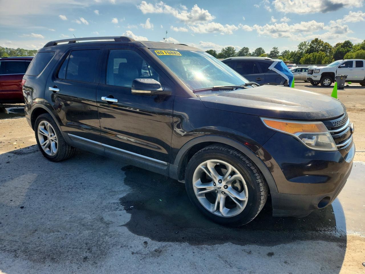 2013 Ford Explorer Limited Brown vin: 1FM5K7F85DGA91796