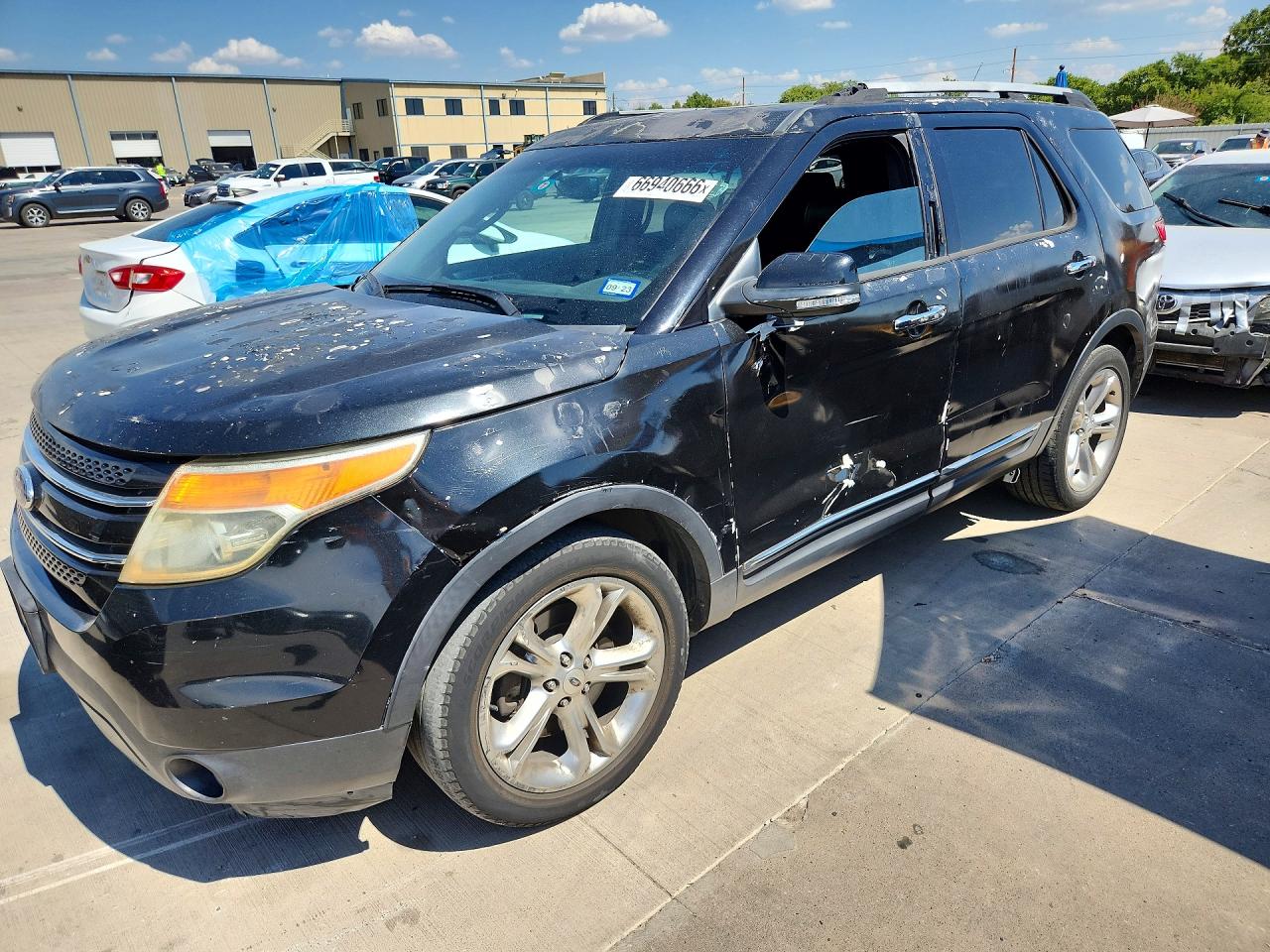 2013 Ford Explorer Limited Black vin: 1FM5K7F85DGB34873