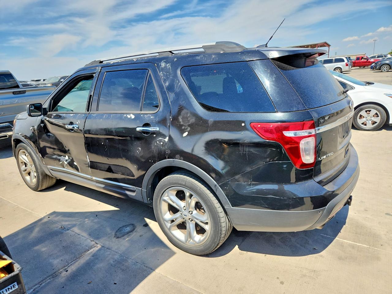 2013 Ford Explorer Limited Black vin: 1FM5K7F85DGB34873