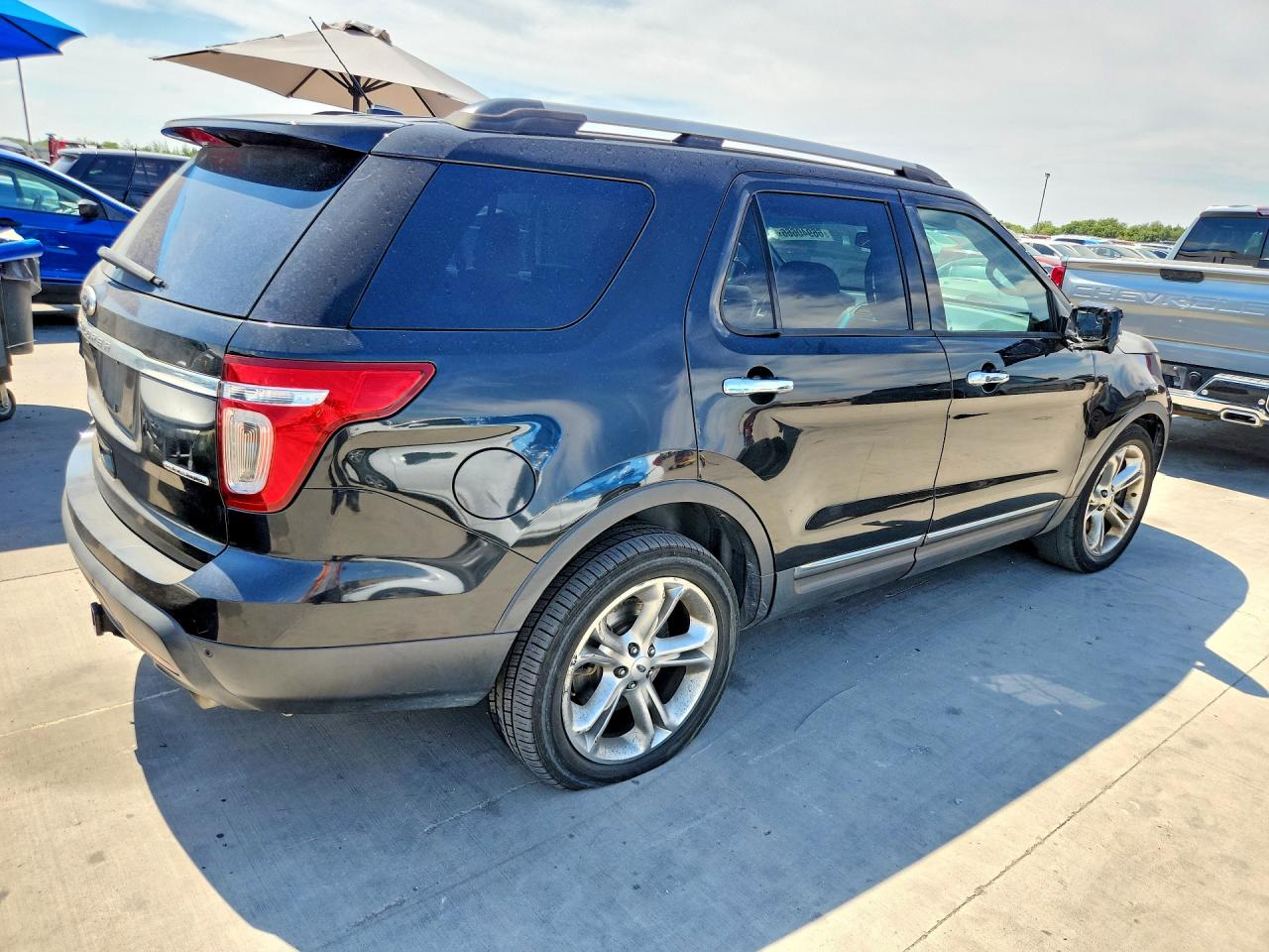 2013 Ford Explorer Limited Black vin: 1FM5K7F85DGB34873