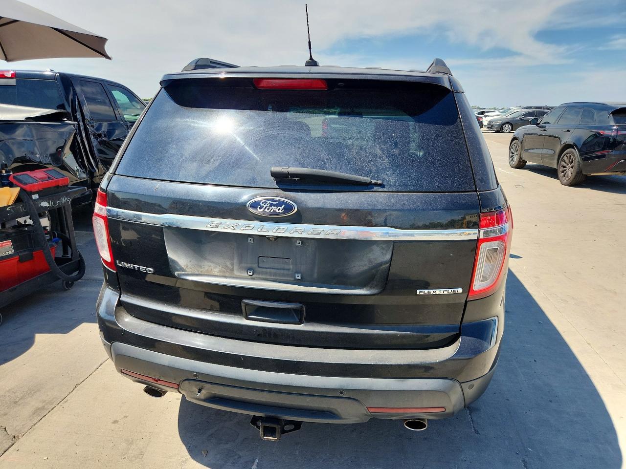 2013 Ford Explorer Limited Black vin: 1FM5K7F85DGB34873