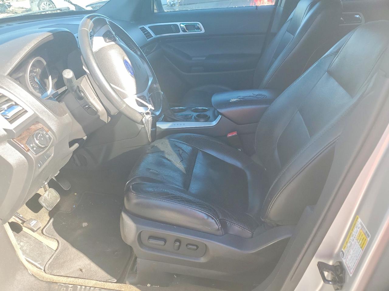 2013 Ford Explorer Limited Silver vin: 1FM5K7F85DGB93339