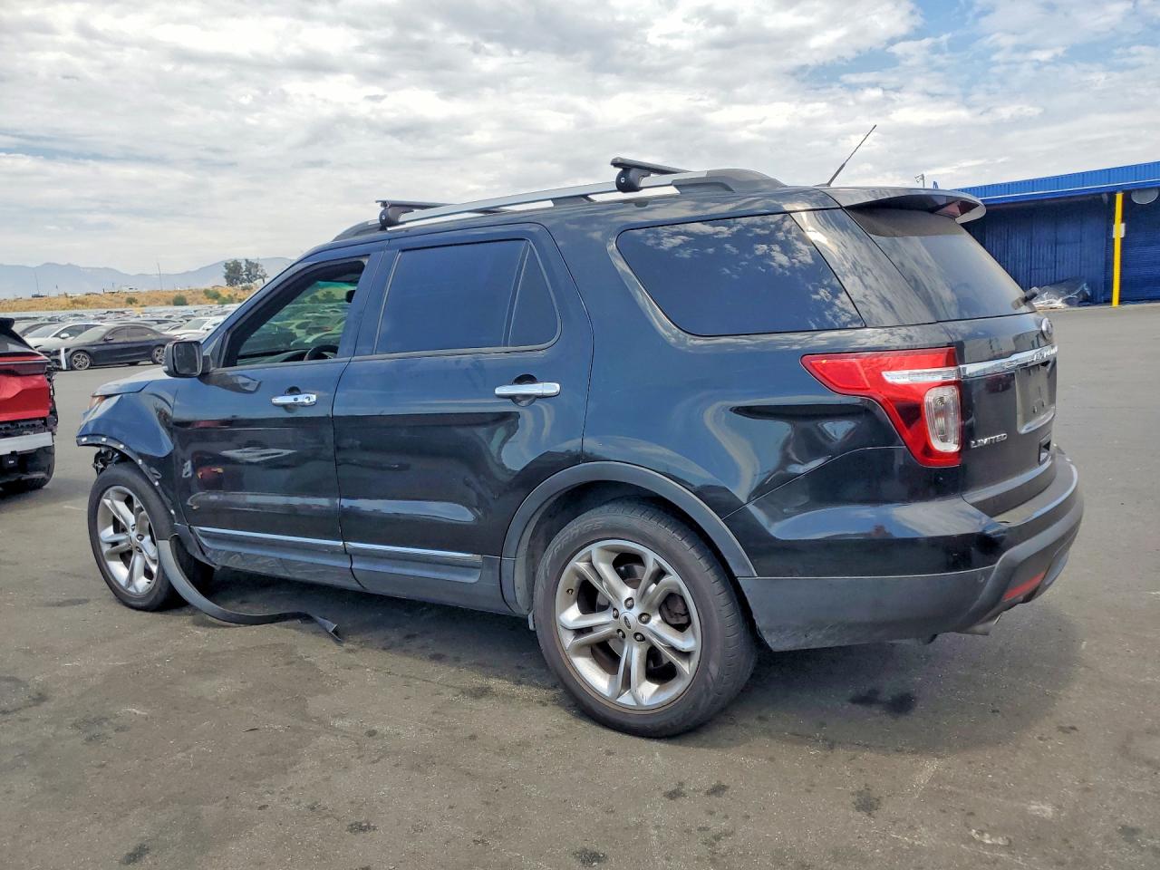 2013 Ford Explorer Limited Black vin: 1FM5K7F85DGC06607