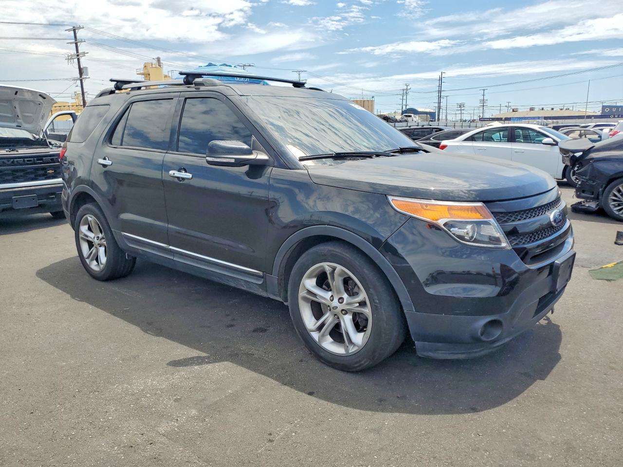 2013 Ford Explorer Limited Black vin: 1FM5K7F85DGC06607