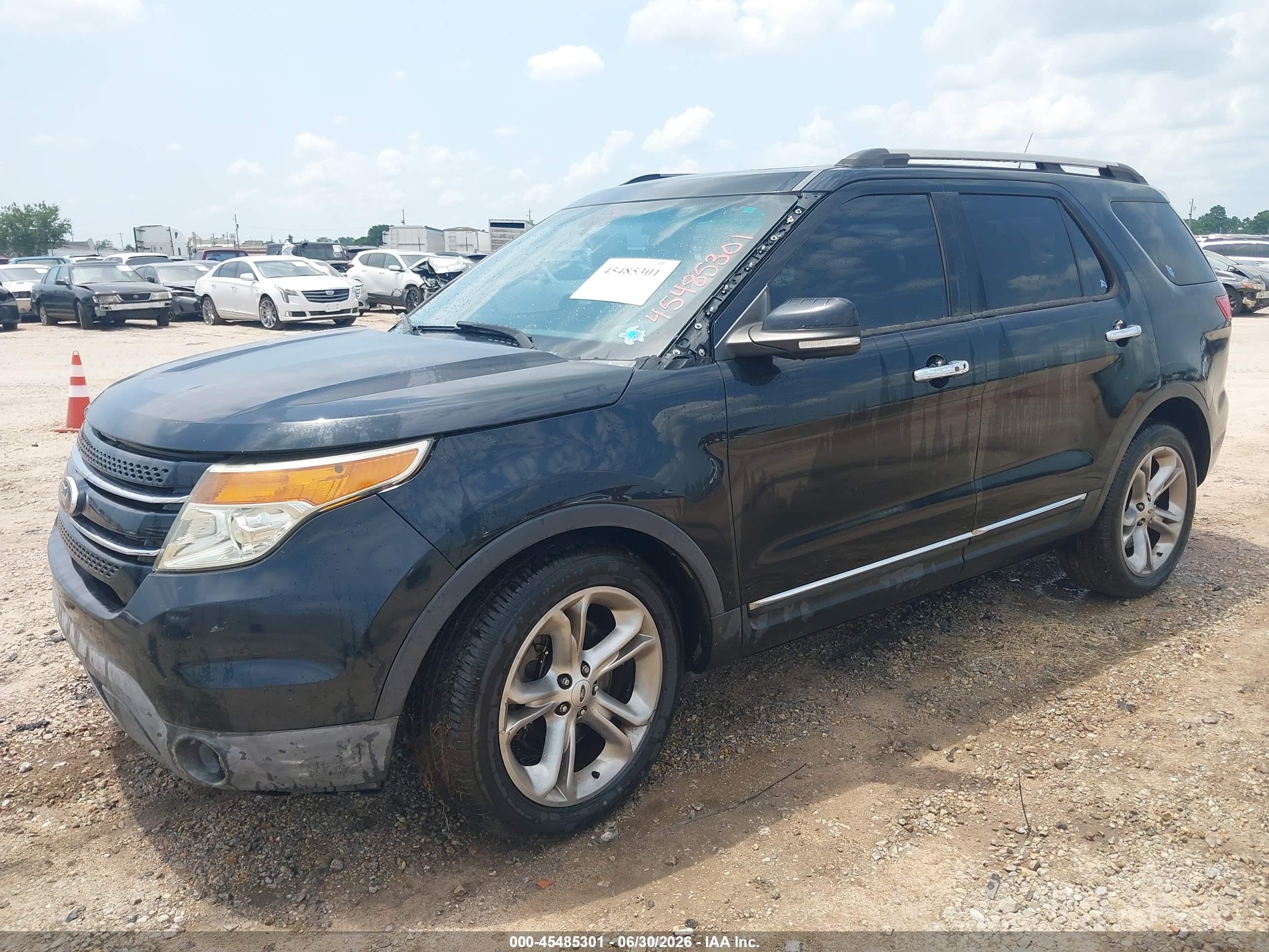 2014 Ford Explorer Limited Gray vin: 1FM5K7F85EGA08983