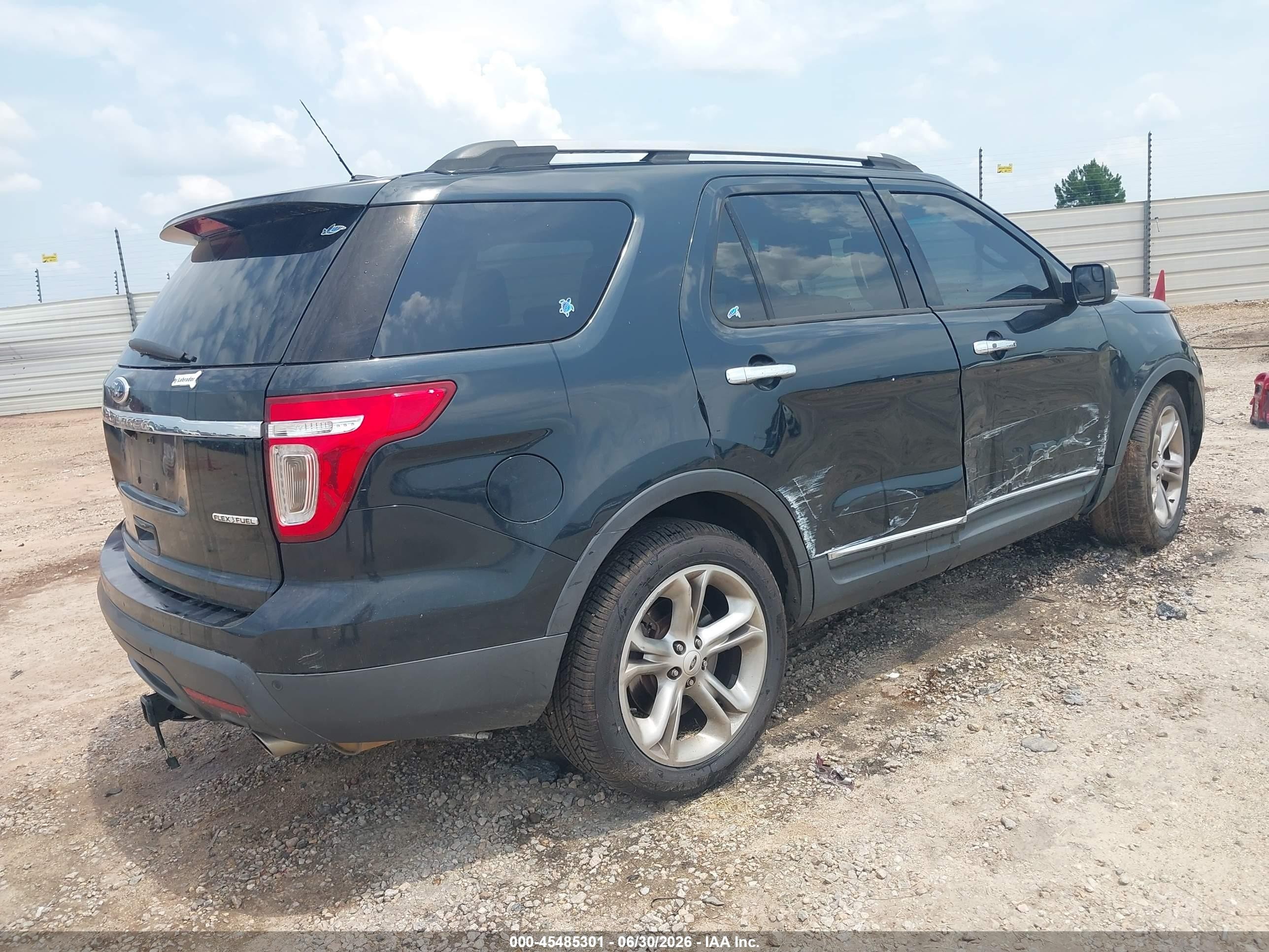 2014 Ford Explorer Limited Gray vin: 1FM5K7F85EGA08983