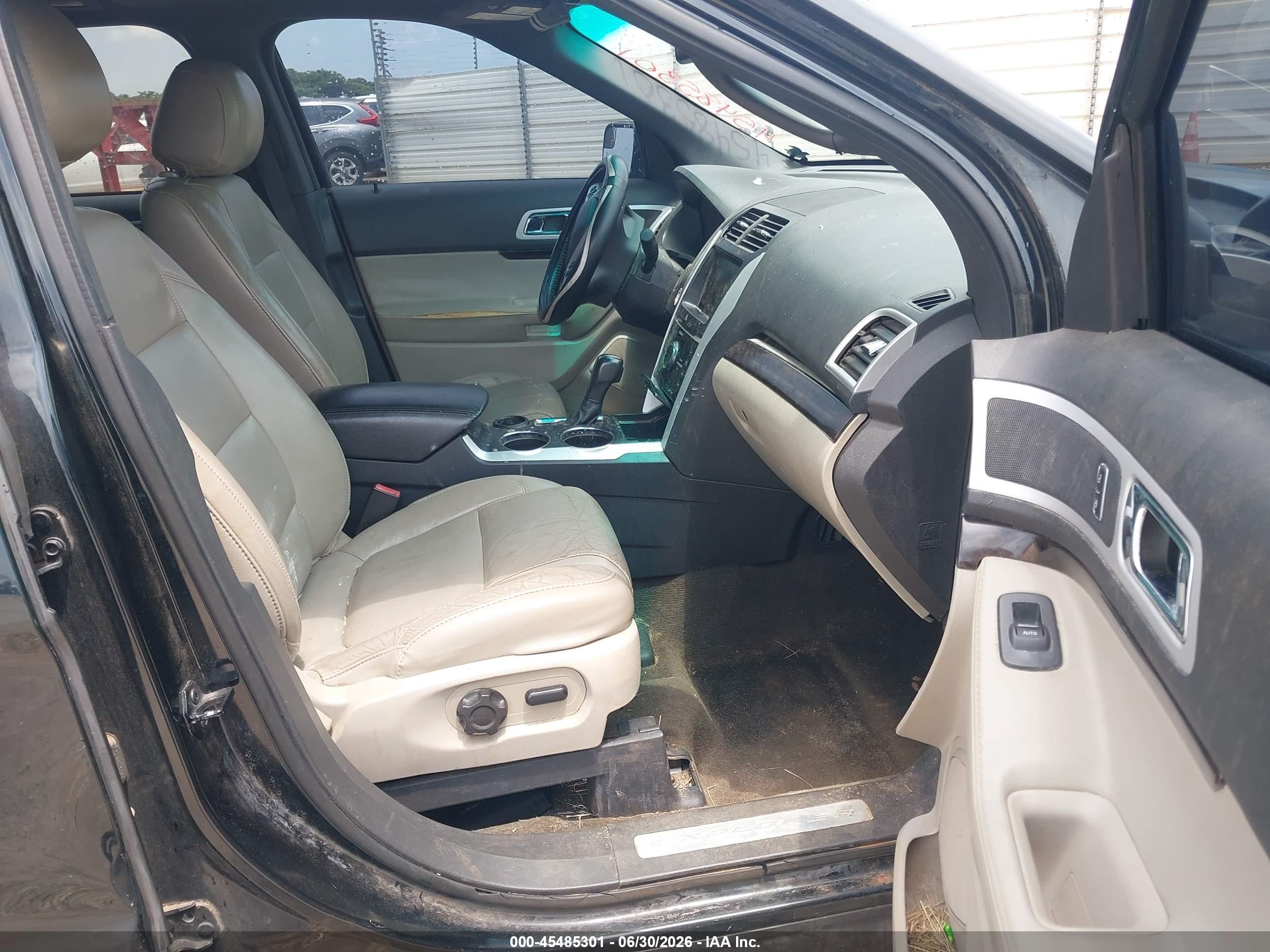 2014 Ford Explorer Limited Gray vin: 1FM5K7F85EGA08983