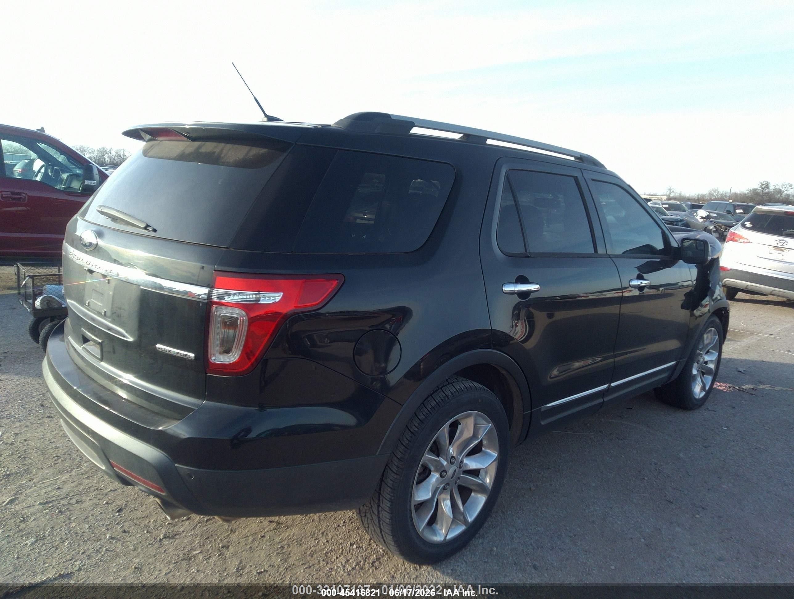 2014 Ford Explorer Limited Черный vin: 1FM5K7F85EGA32166